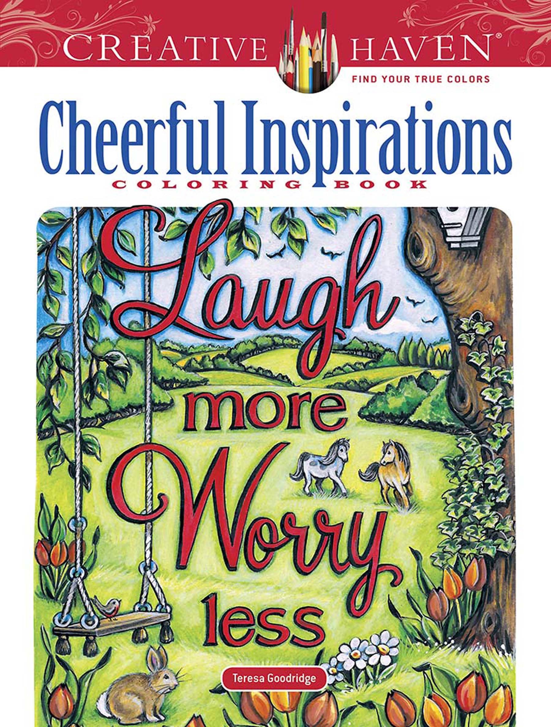 Creative Haven Cheerful Inspirations Coloring Book 9780486847290