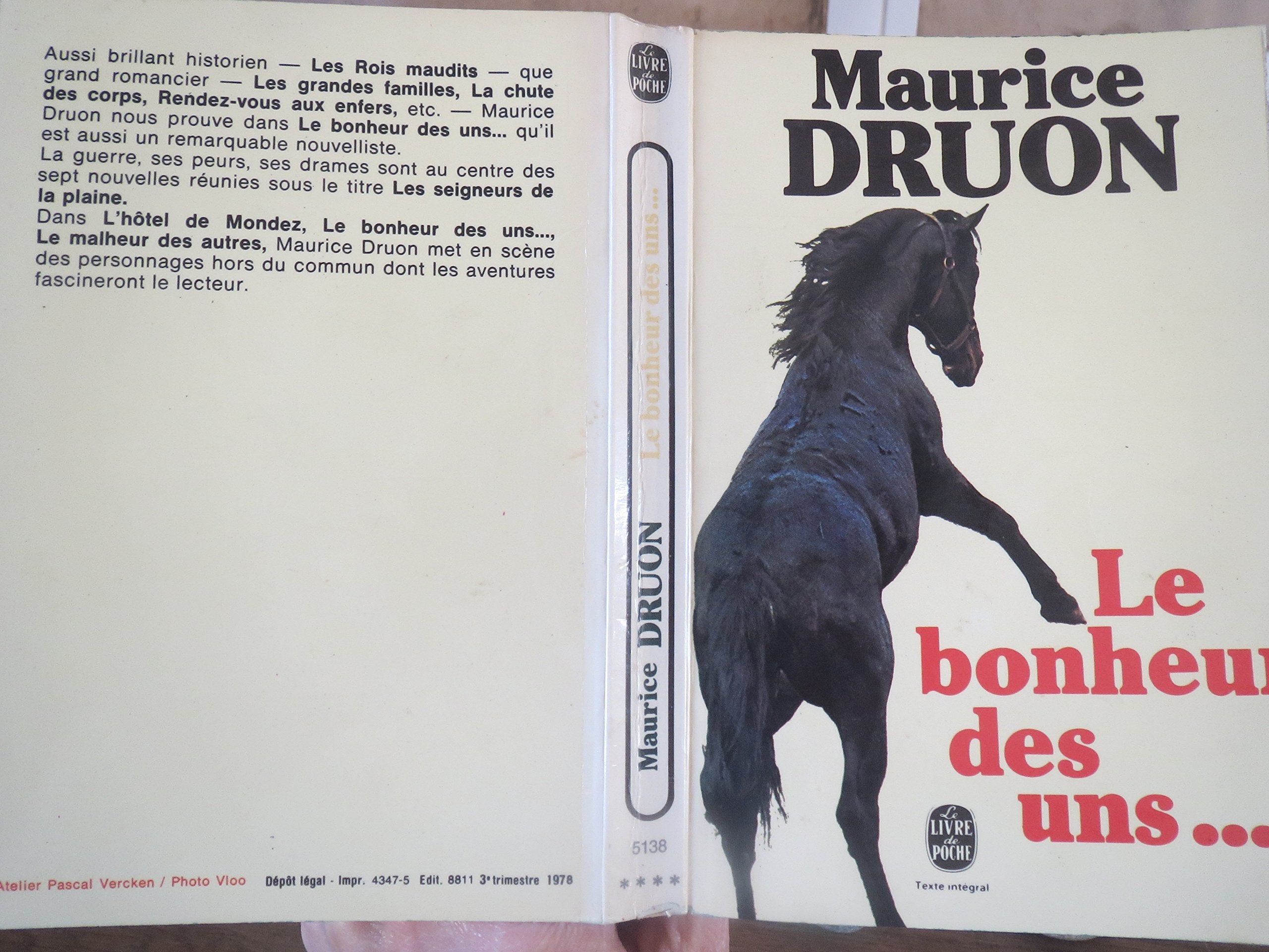 Le Bonheur des uns 9782253019947