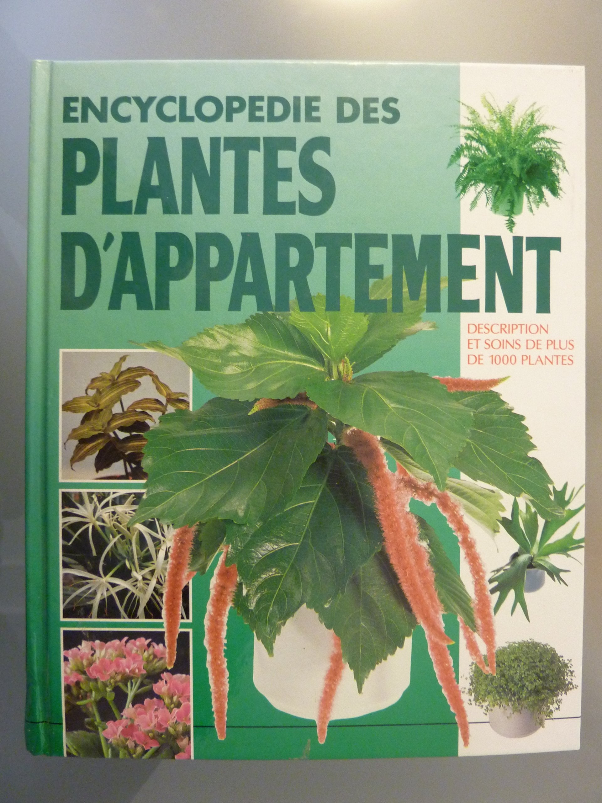 Encyclopédie des plantes d'appartement 9782803425266