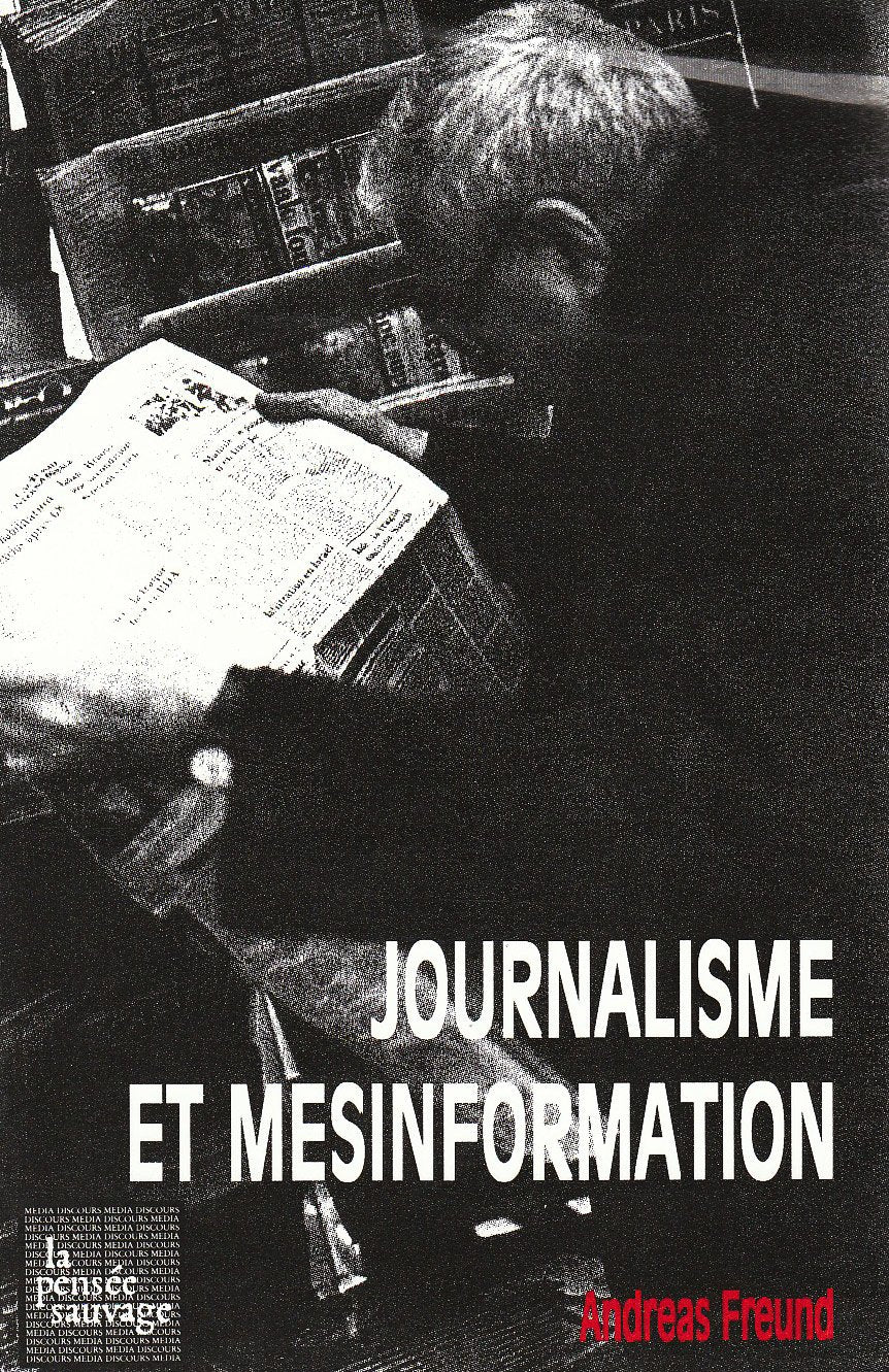 Journalisme et mesinformation 9782859190774