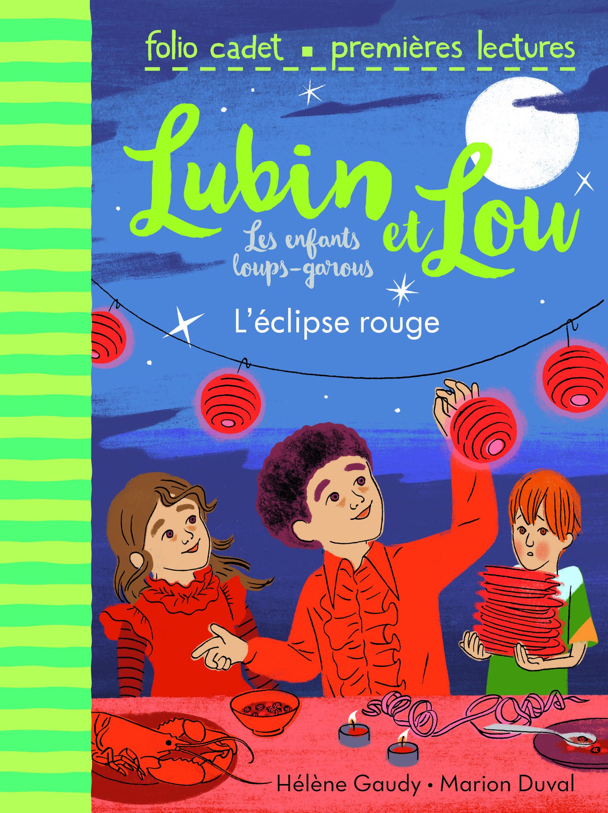 Lubin et Lou, Tome 5 : L'éclipse rouge - FOLIO CADET PREMIERES LECTURES - de 6 à 7 ans 9782075079044
