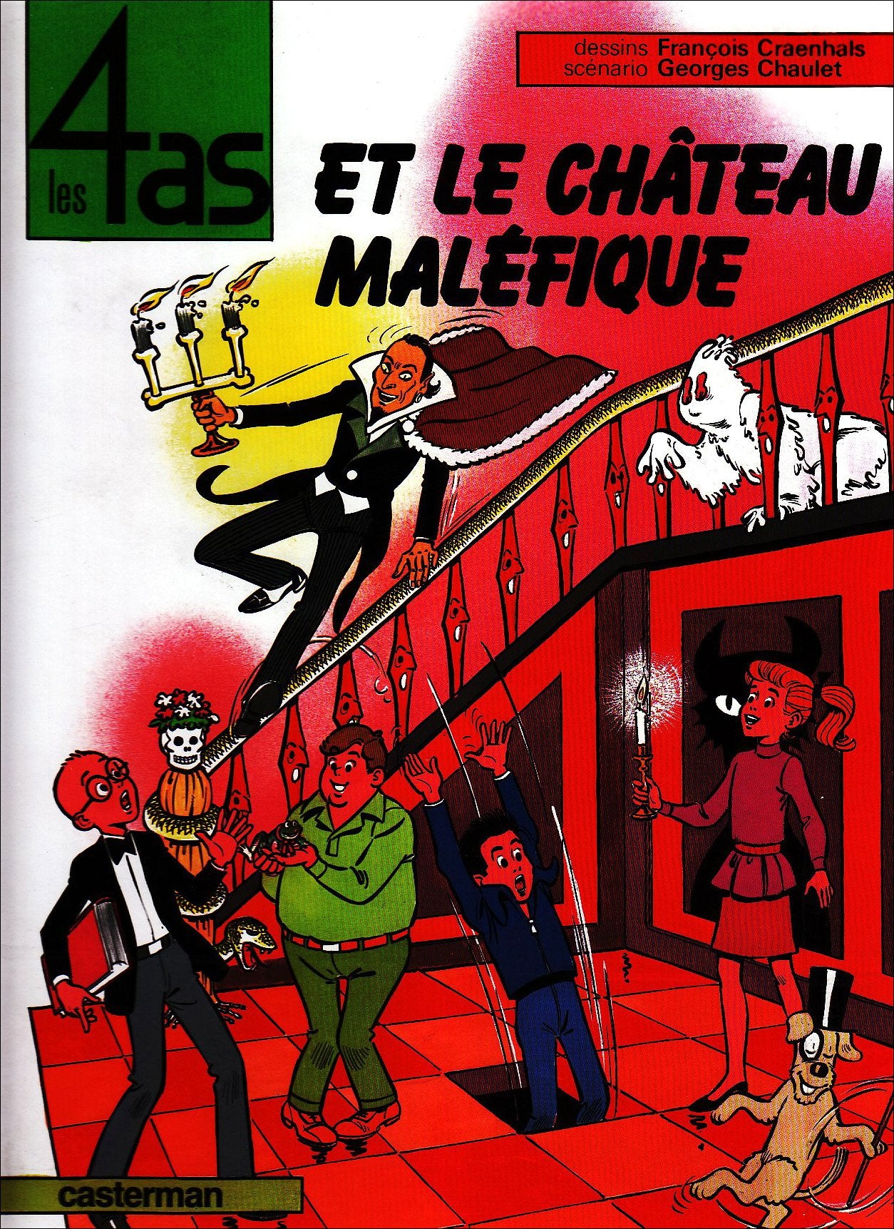 Les 4 as, tome 20 : Les 4 as et le château maléfique 9782203315204