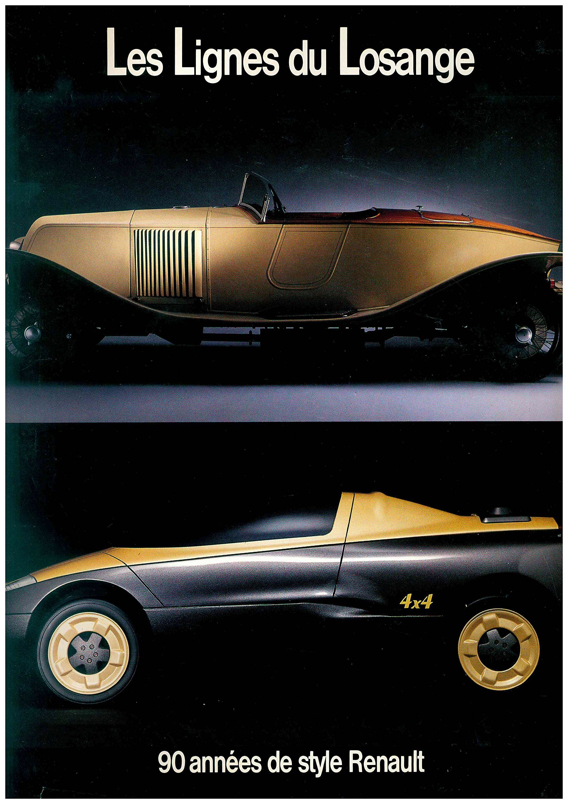 Les lignes du losange : 90 années de style Renault 9782950344519