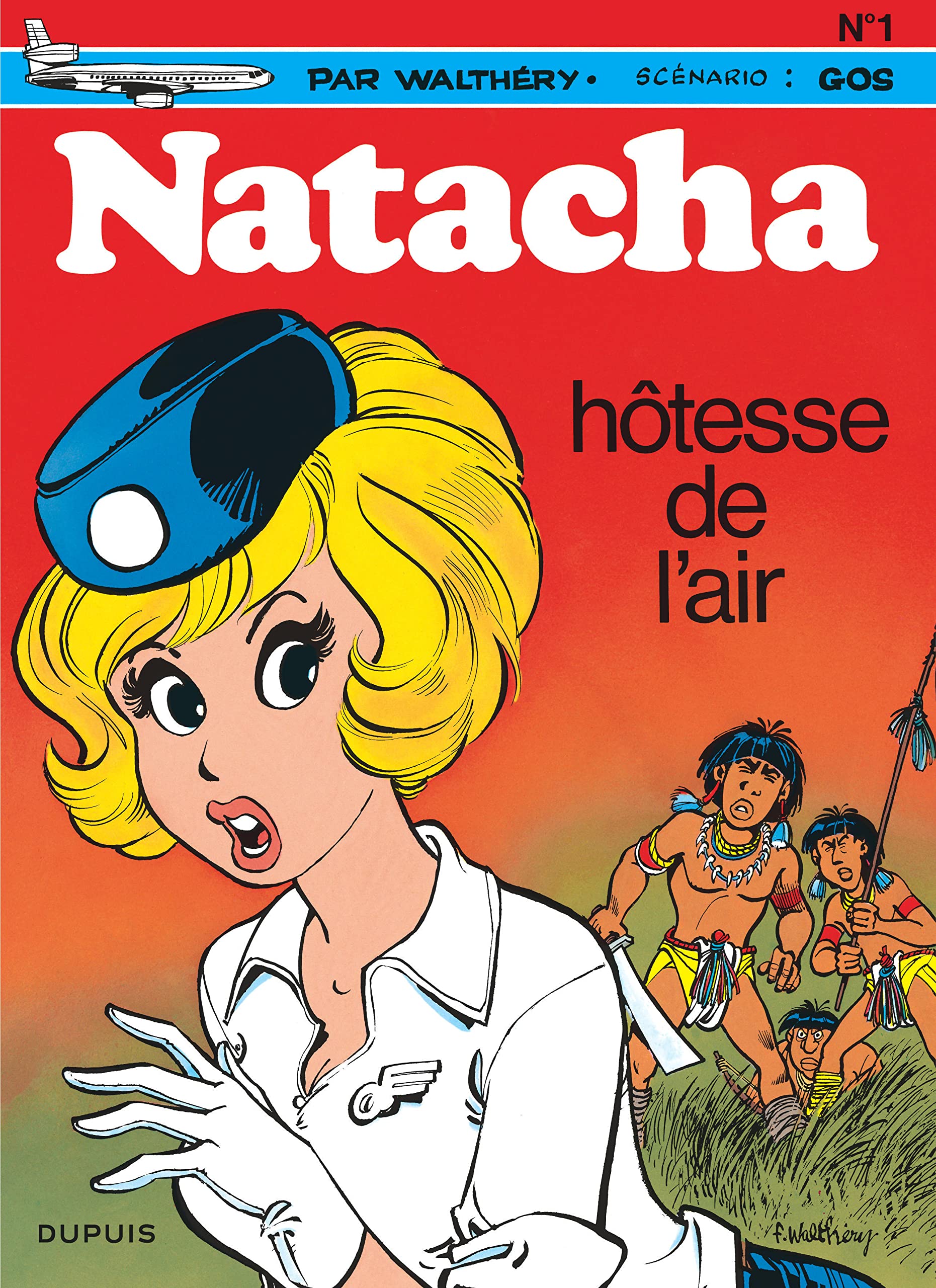 Natacha - Tome 1 - Natacha, hôtesse de l'air 9782800108490