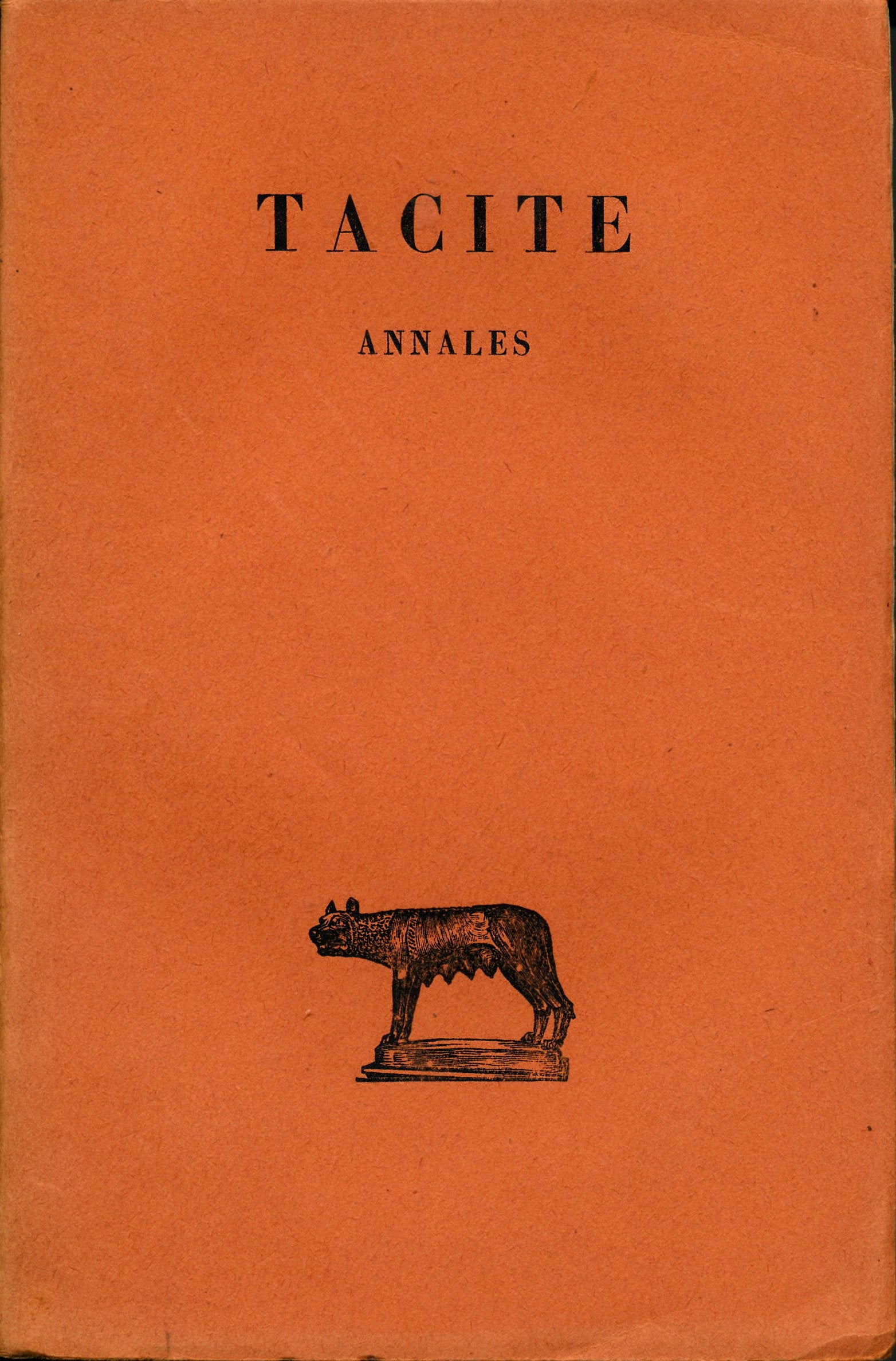 Annales , Livres I-III , tome I - Texte établi et traduit par Henri Goelzer