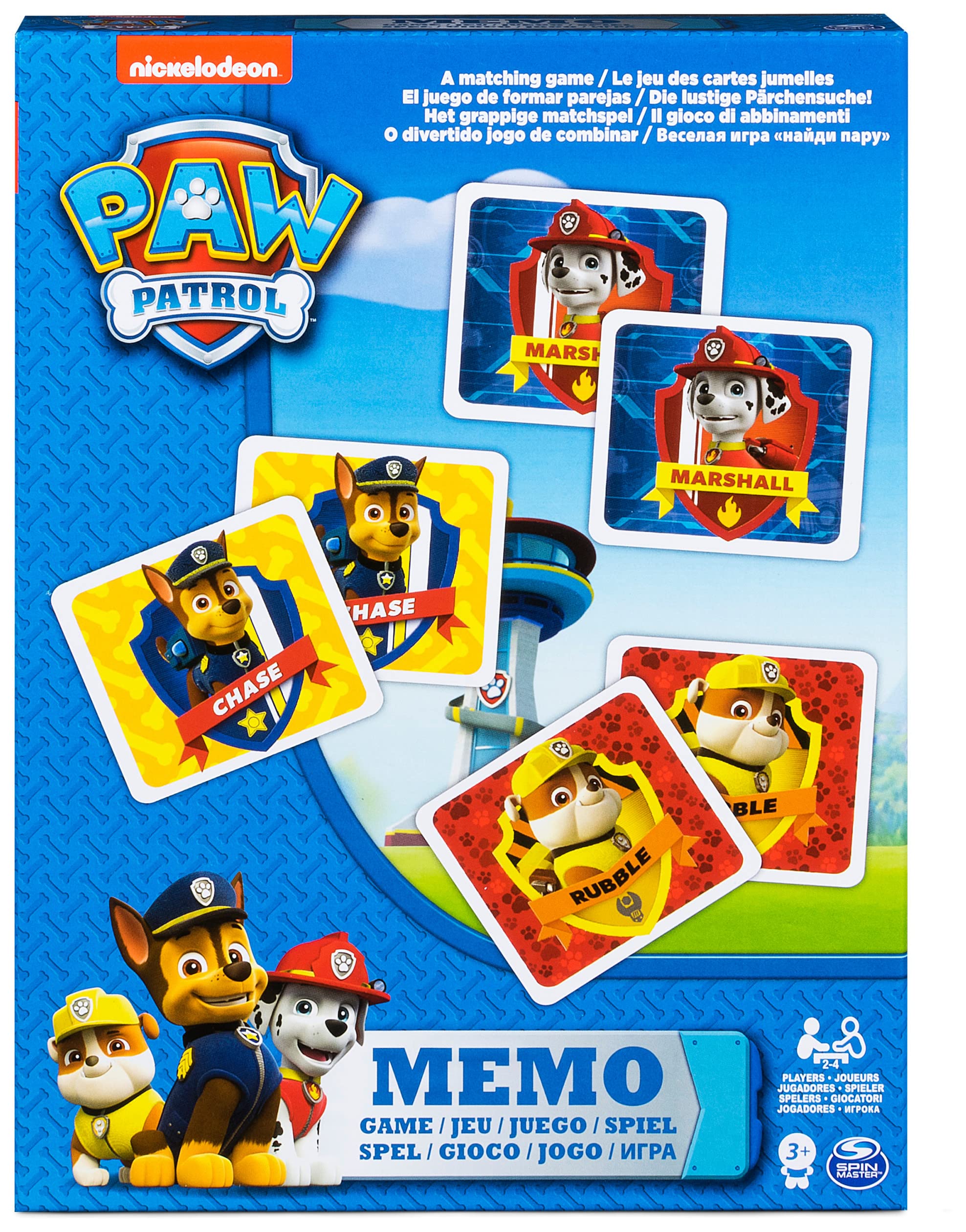 Board Games - 6033301 - Memo Paw Patrol 0778988639702