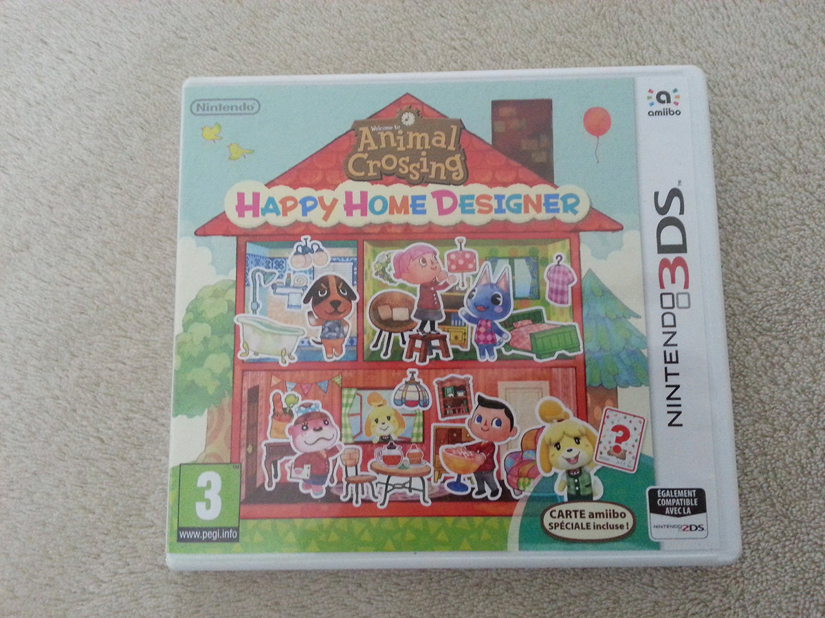 Animal Crossing : Happy Home Designer + 1 Carte Amiibo 'Animal Crossing' 0045496528119