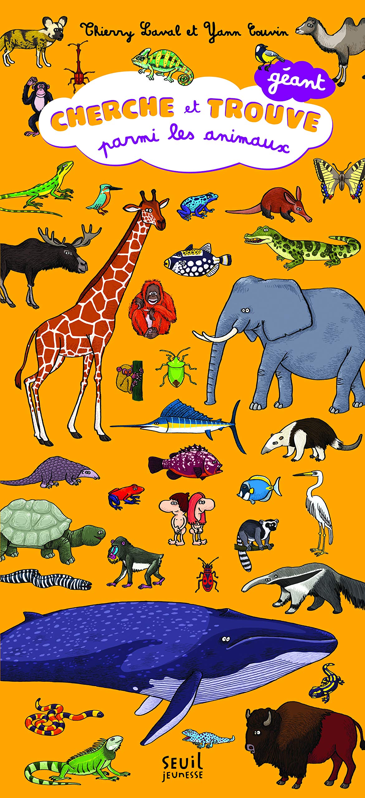 Cherche et trouve géant parmi les animaux 9782021063530