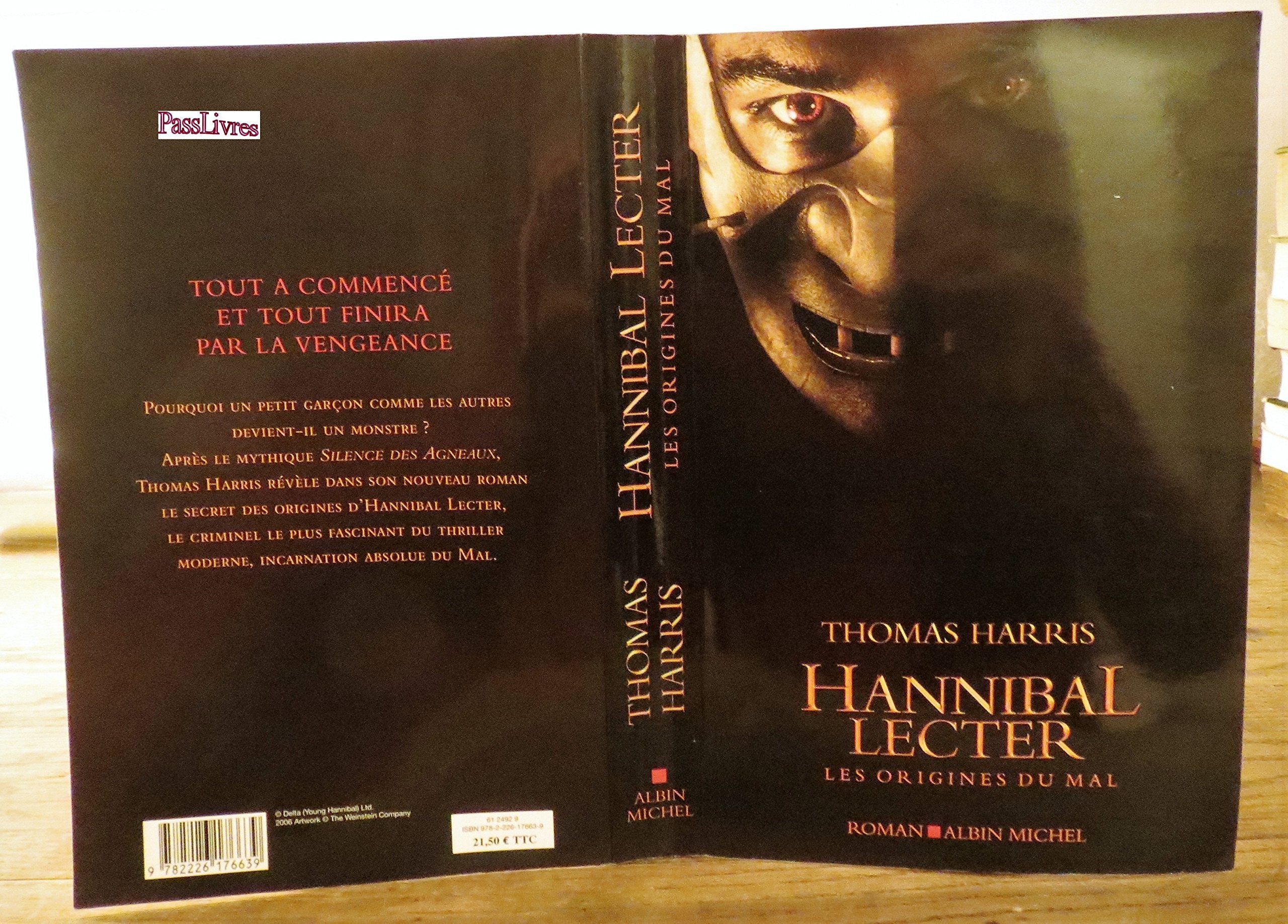 Hannibal Lecter: Les origines du mal 9782226176639
