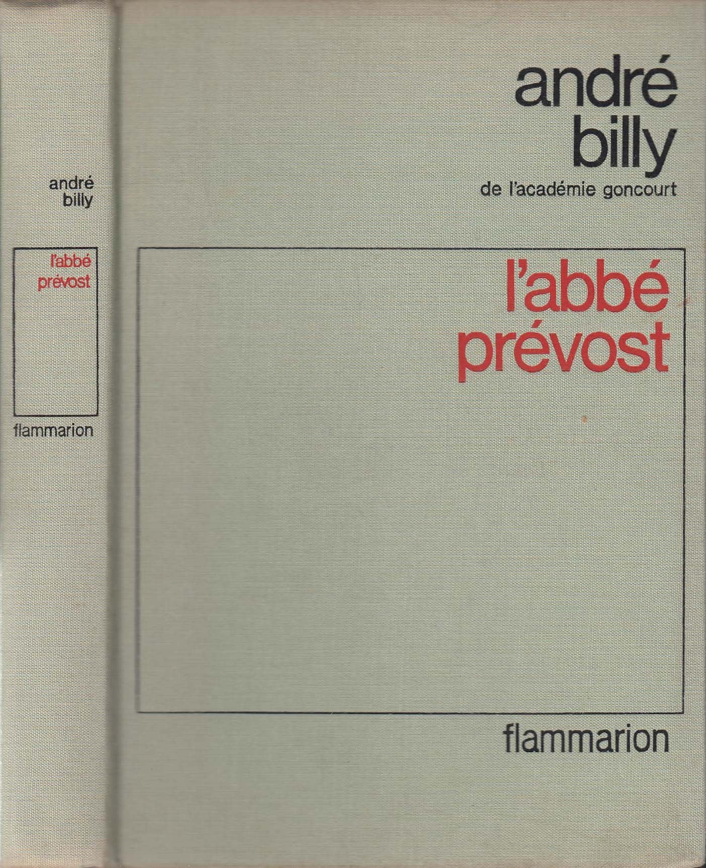 L'Abbe Prevost
