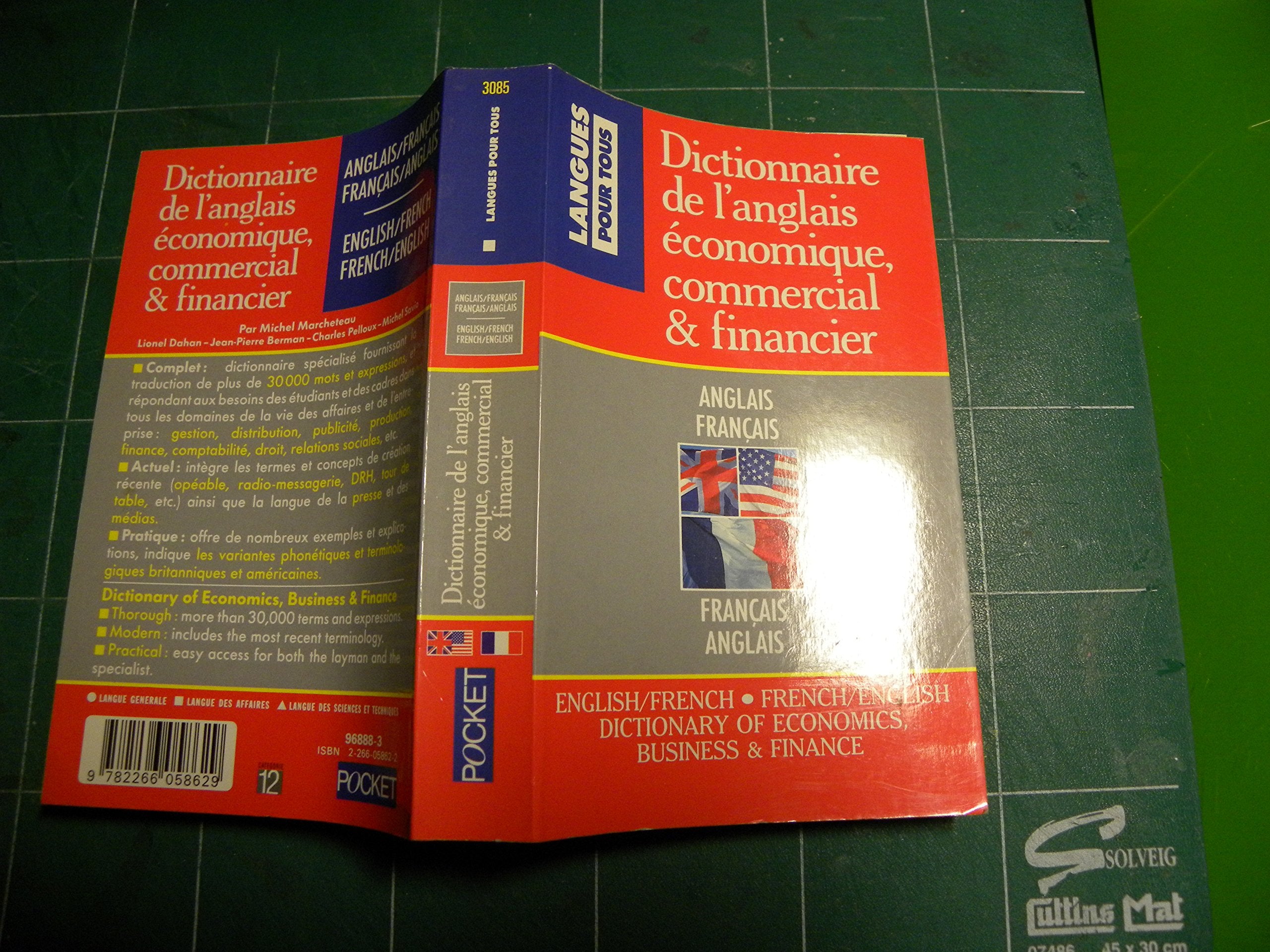 Dictionnaire de l'anglais économique et commercial 9782266058629