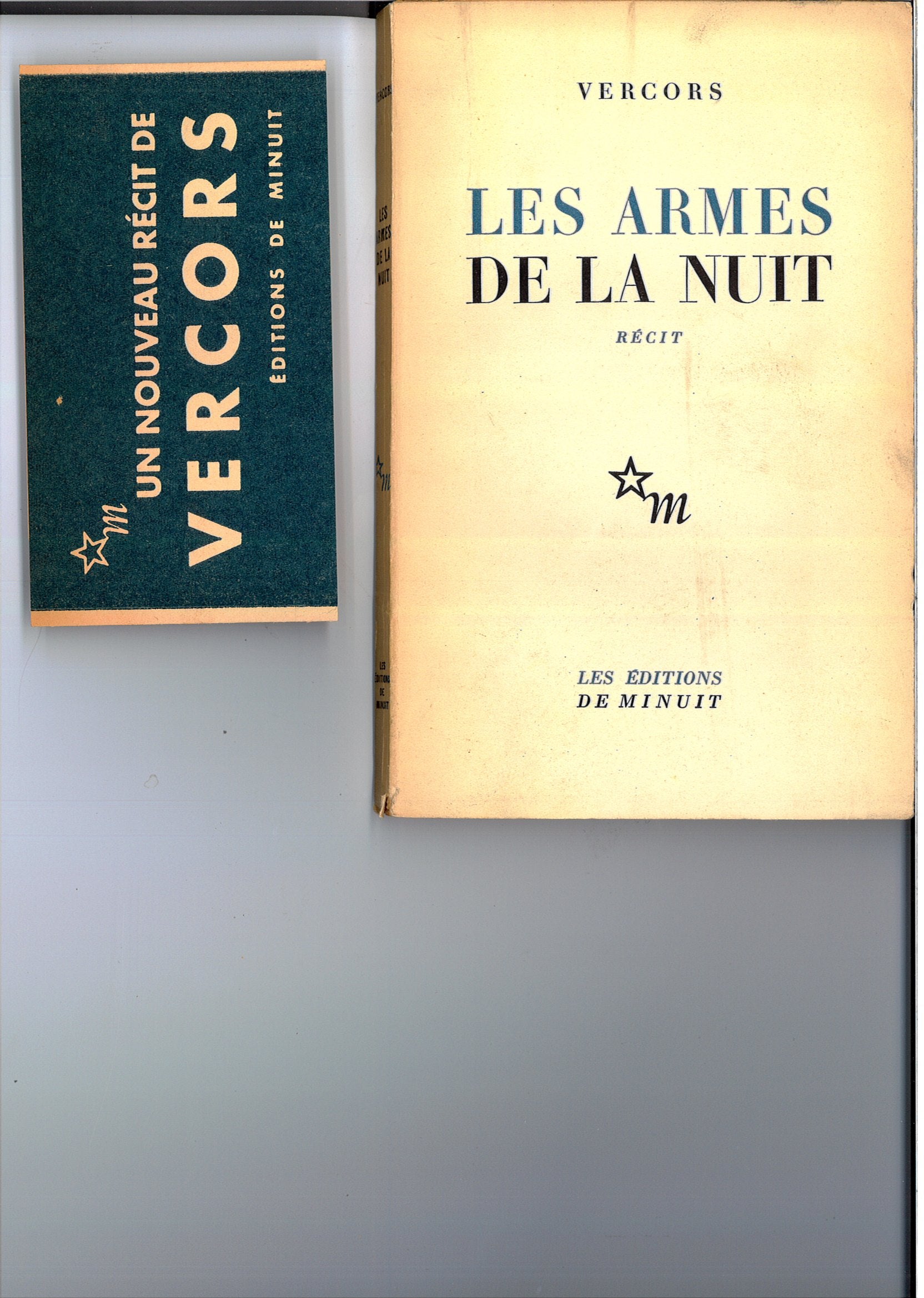 Les armes de la nuit.