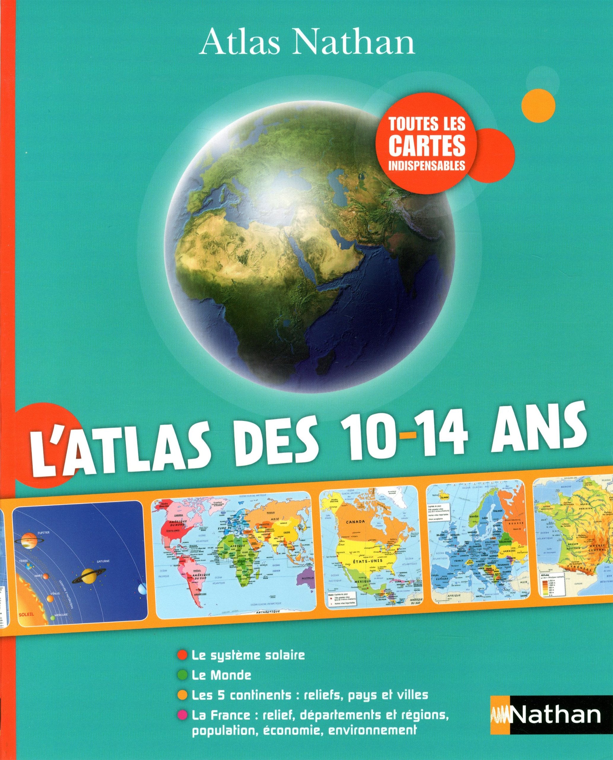 L'Atlas des 10-14 ans 9782091875057