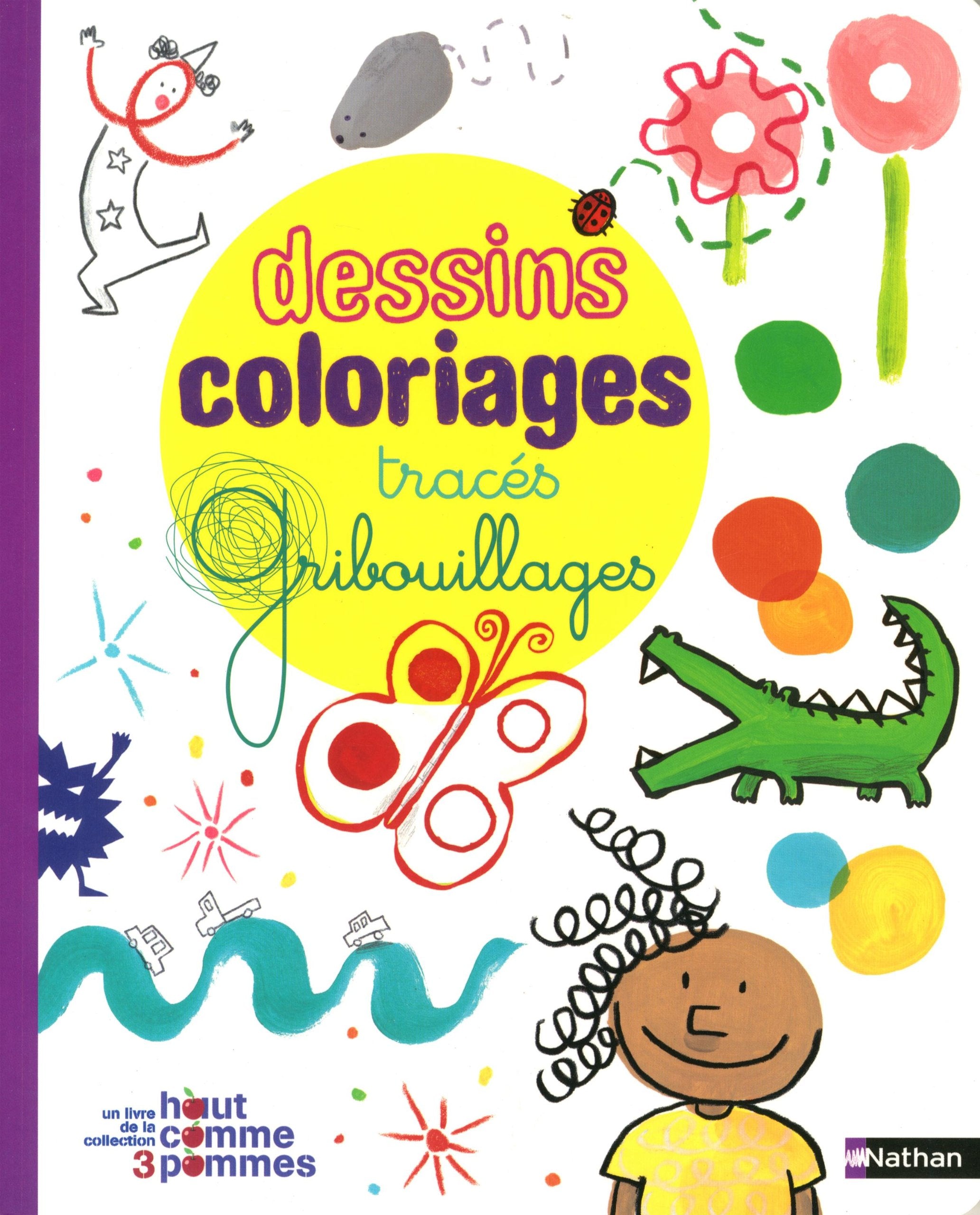 Dessins, coloriages, tracés, gribouillages 9782092547021