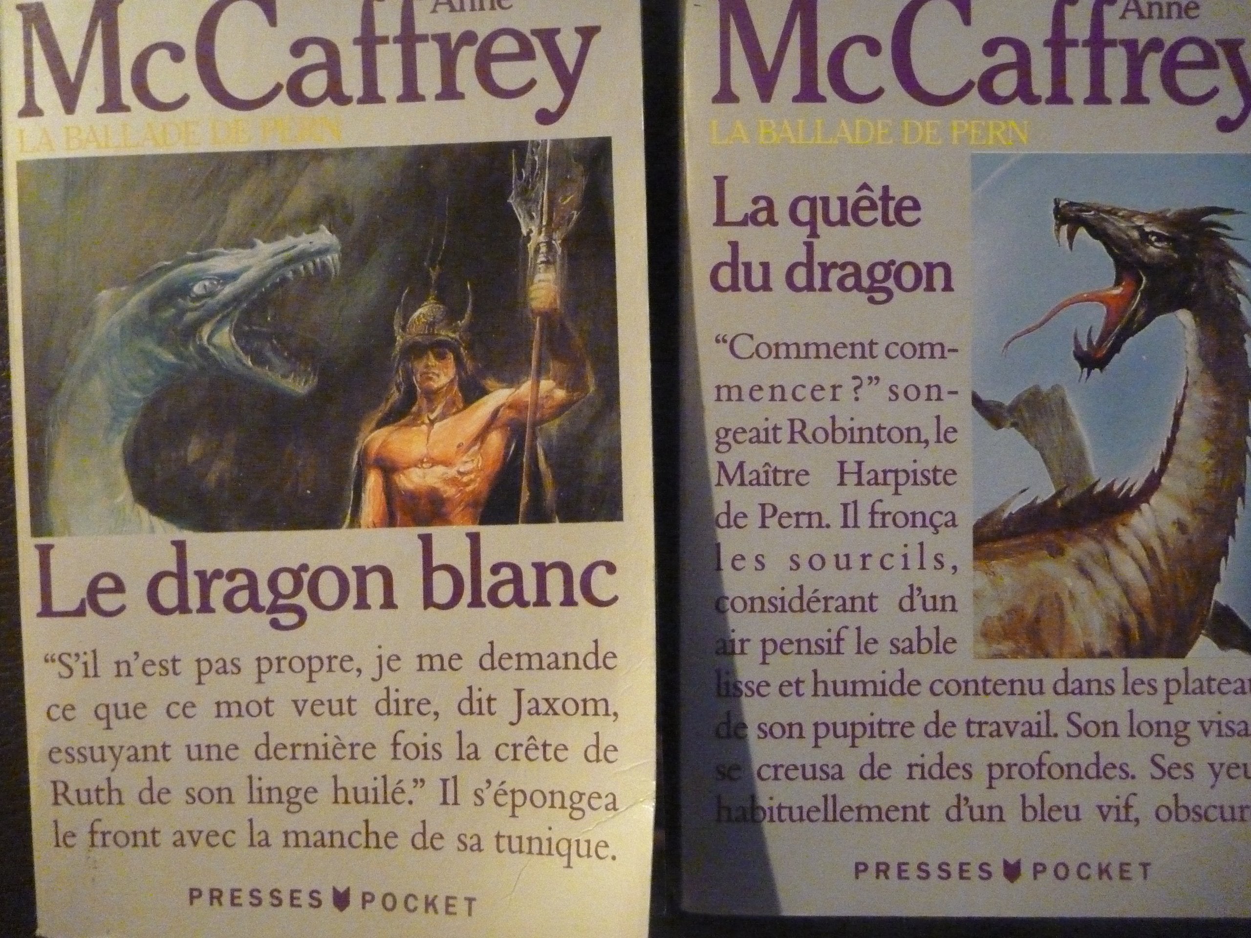 La Ballade de Pern, vol 3 : Le dragon blanc 9782501029599