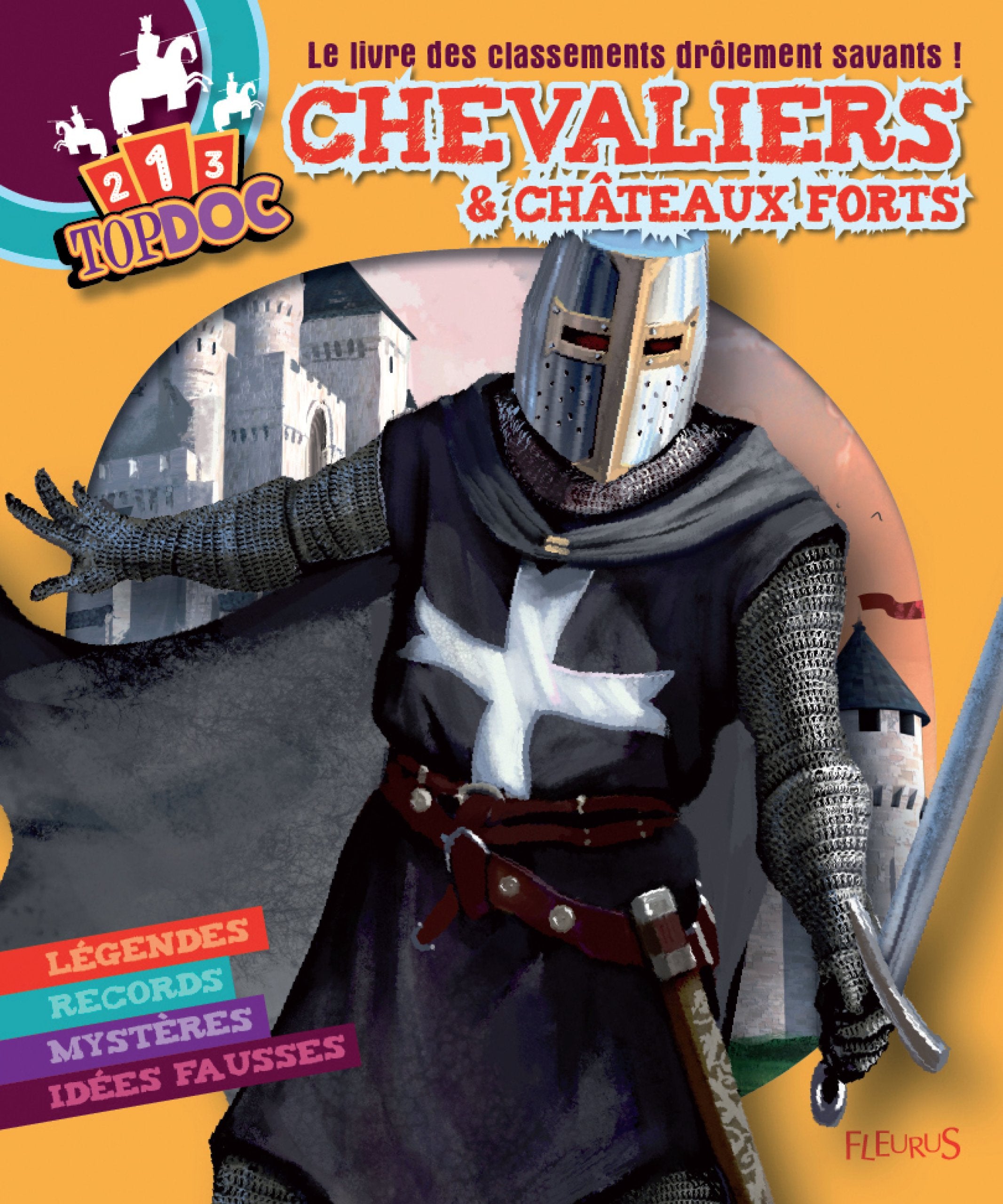 Chevaliers & châteaux forts: Le livre des classements drôlement savants 9782215100188