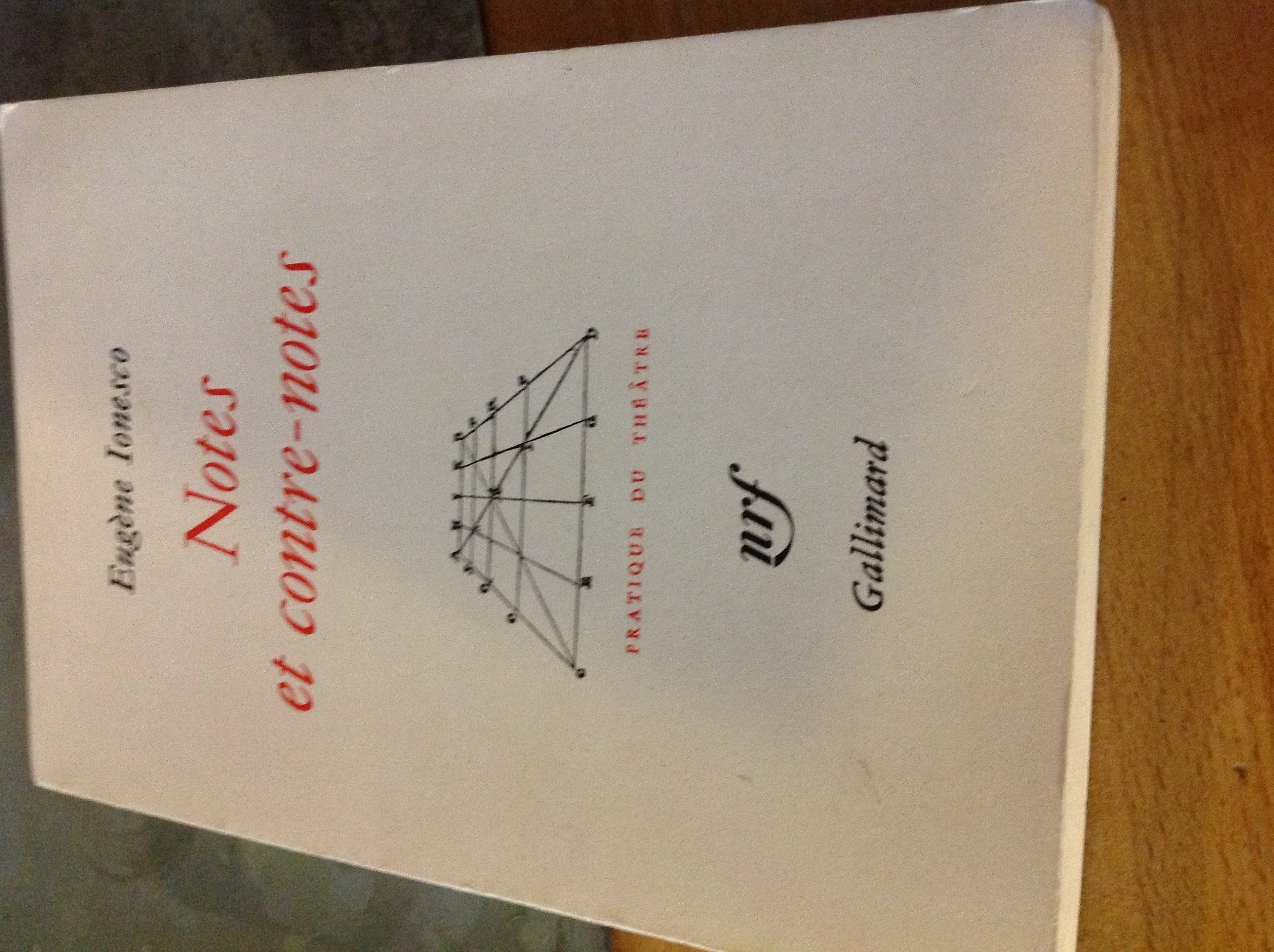 NOTES ET CONTRE-NOTES 9782070351077