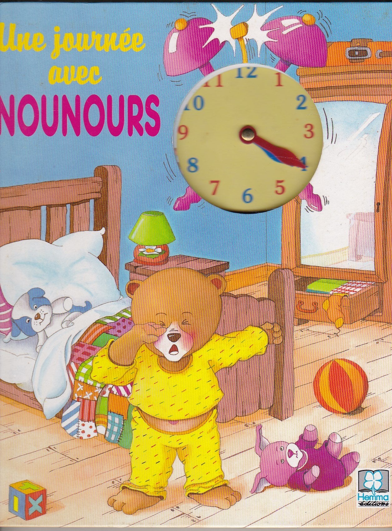 Une journée avec Nounours : quelle heure est-il ? 9782800635934