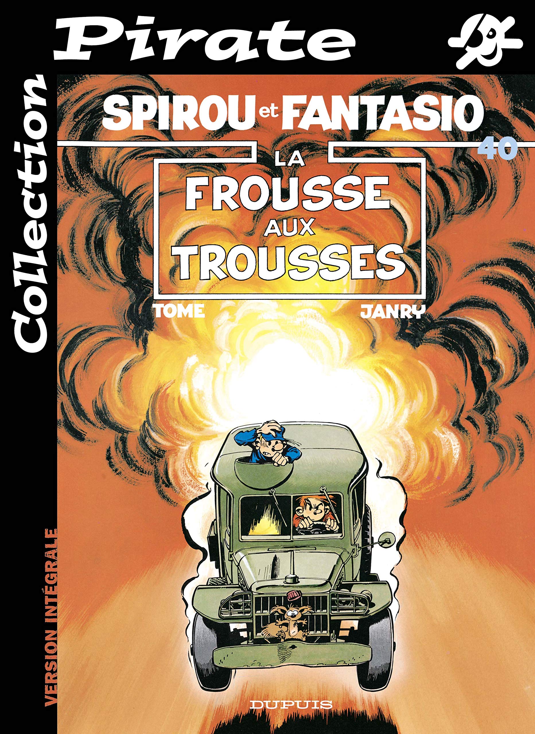 BD Pirate : Spirou, tome 40 : La frousse aux trousses 9782800132174