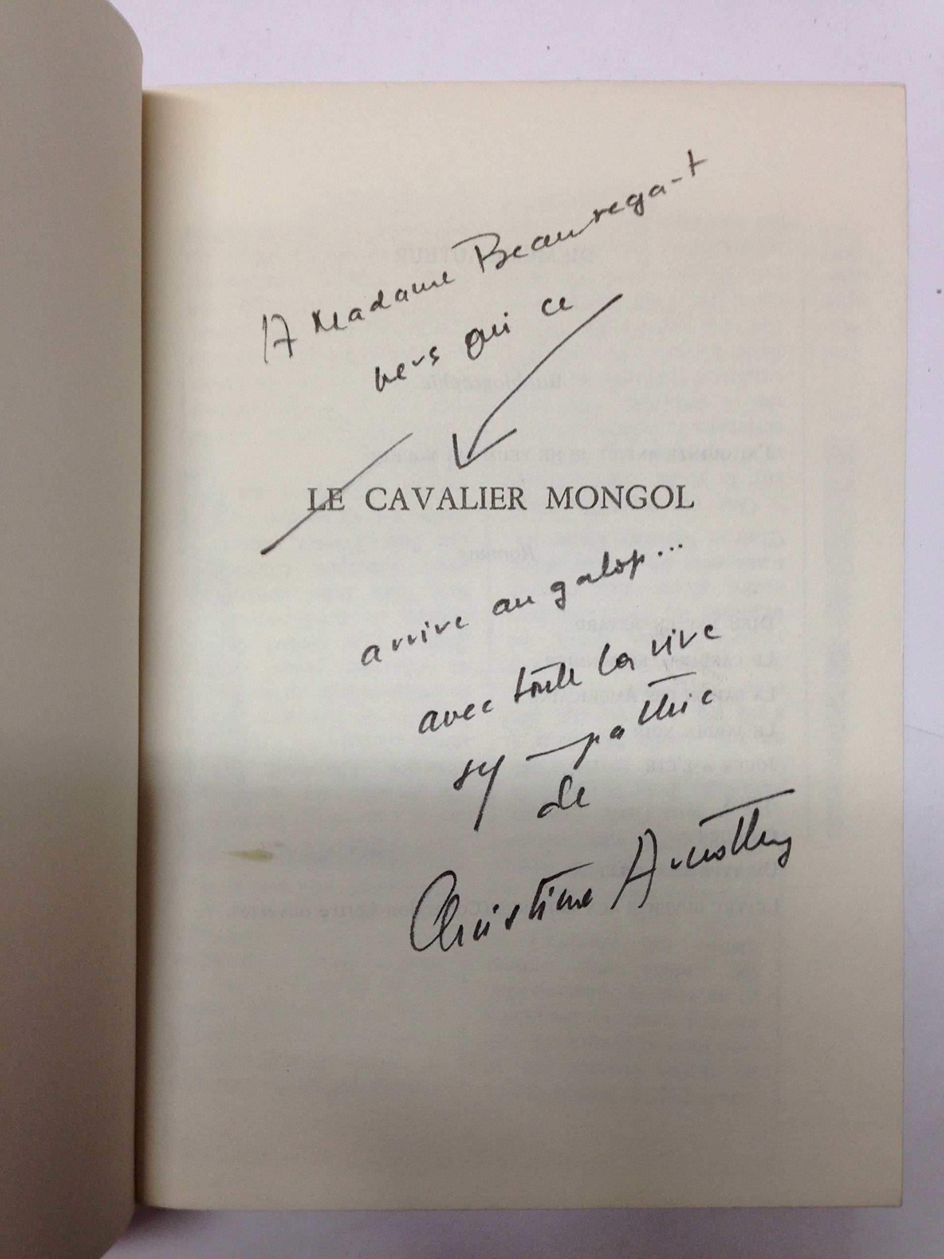 Le Cavalier mongol: Récits 9782080608611