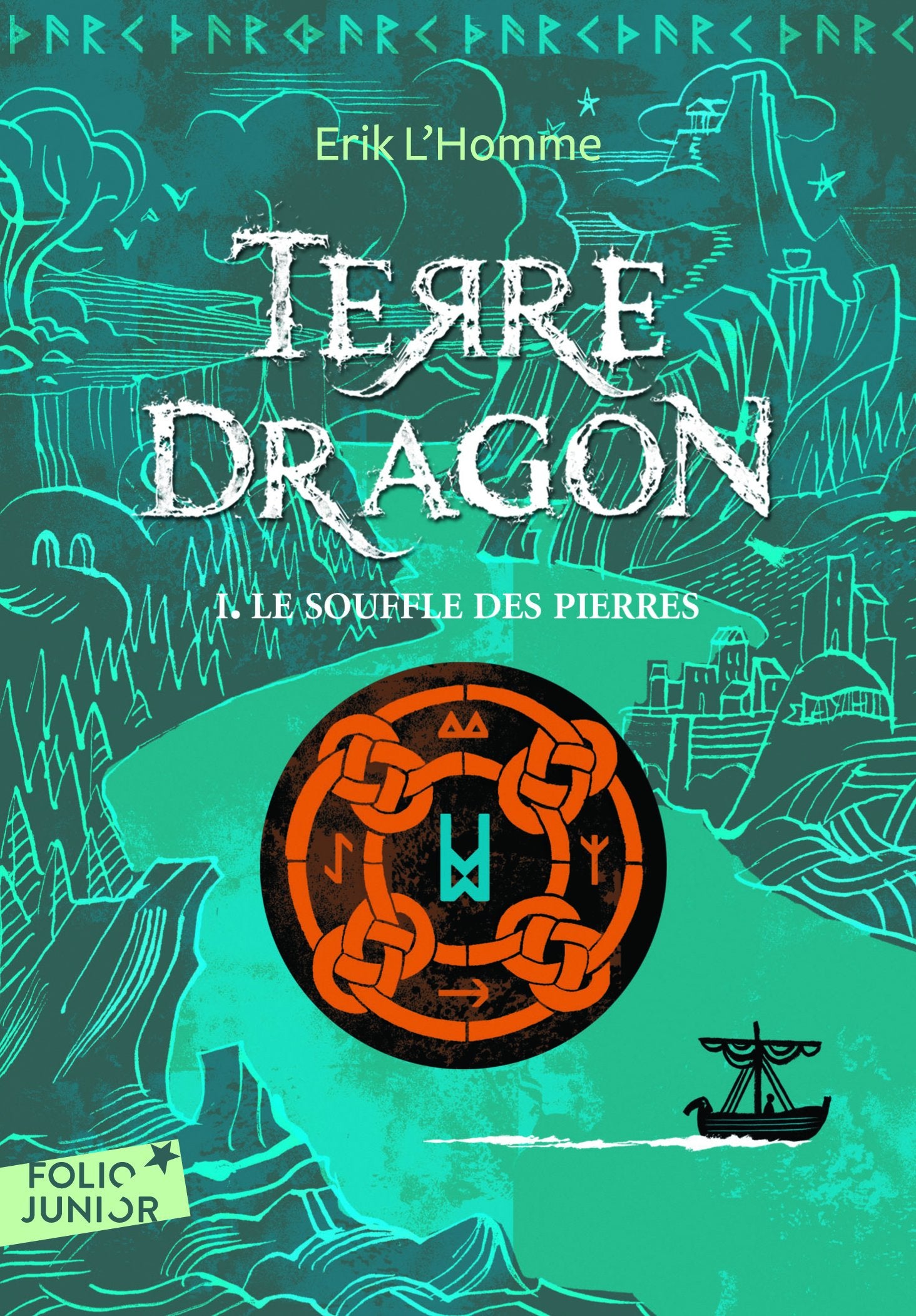 TERRE-DRAGON 1 LE SOUFFLE DES PIERRES 9782070582624