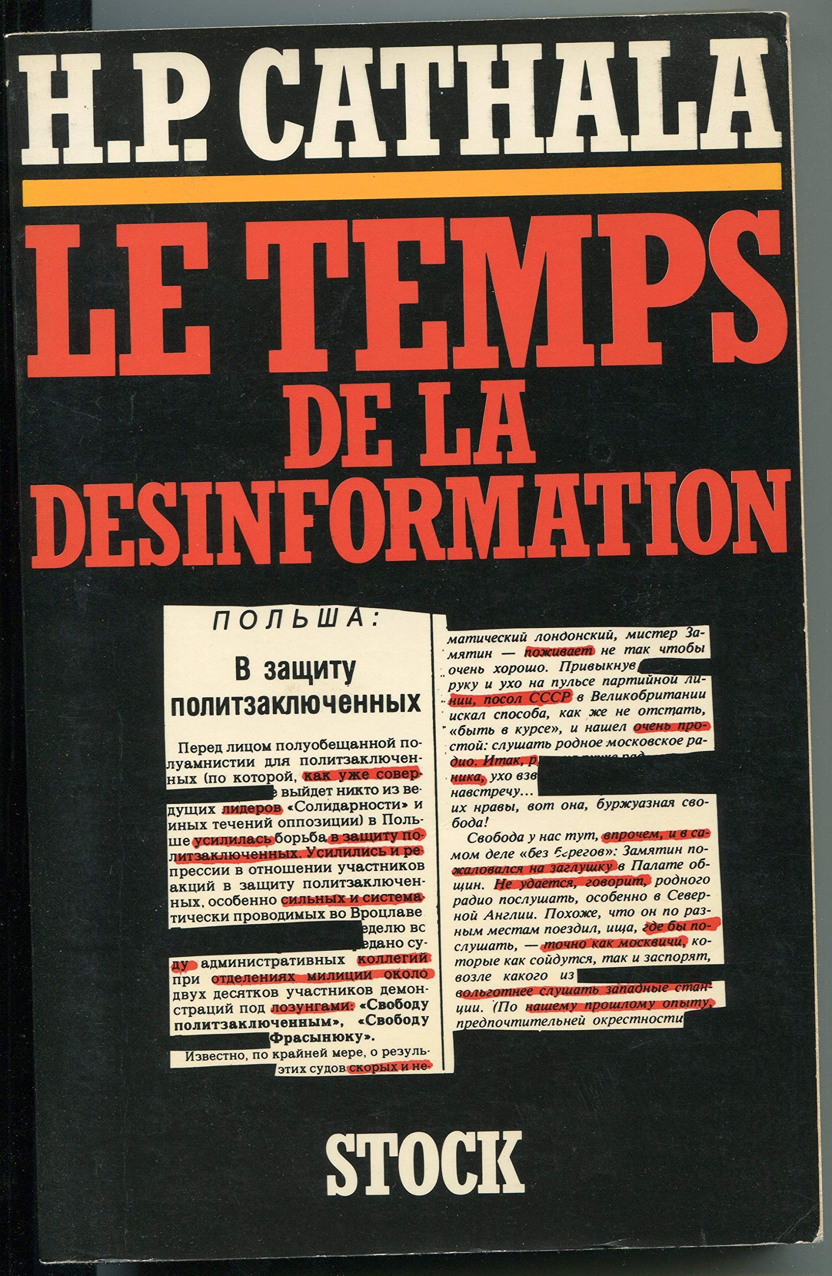 Le temps de la désinformation 9782234019683