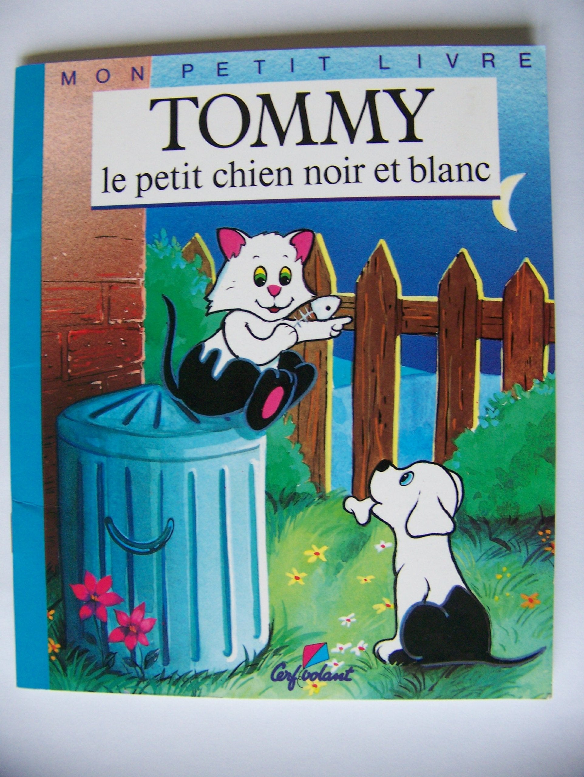 Tommy, le petit chien noir et blanc 9782840640585
