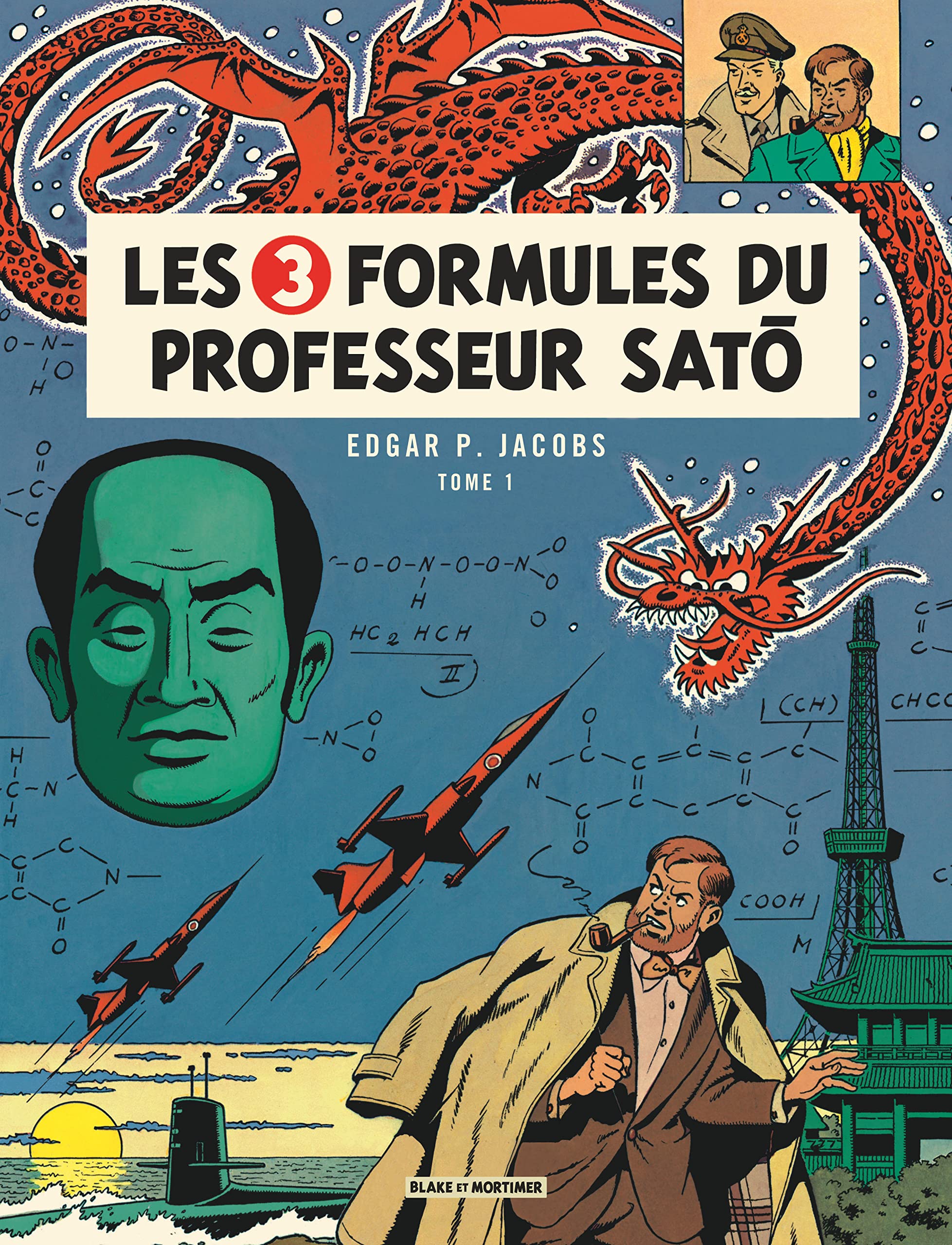 Blake & Mortimer, tome 11 : Les 3 formules du professeur Sato, tome 1 9782870971758