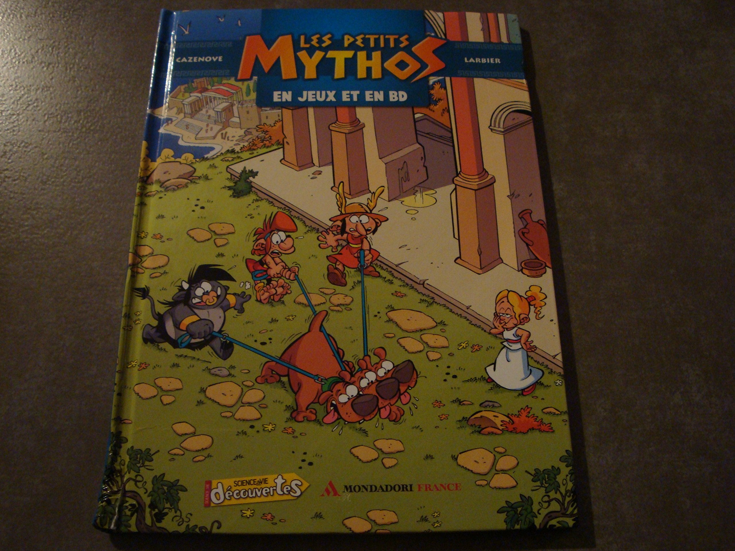 LES PETITS MYTHOS "EN JEUX ET EN BD" 9782355903199