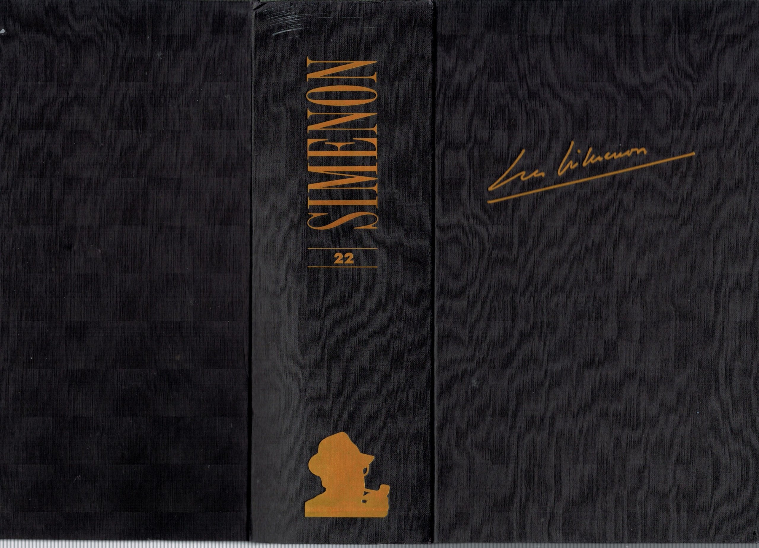 TOUT SIMENON - Volume 22. Le bourgmestre de Furnes / Malempin / Les inconnus dans la maison / Cour d'assises / Bergelon / L'outlaw / Il pleut, bergère... / Le voyageur de la toussaint / La maison des sept jeunes filles.