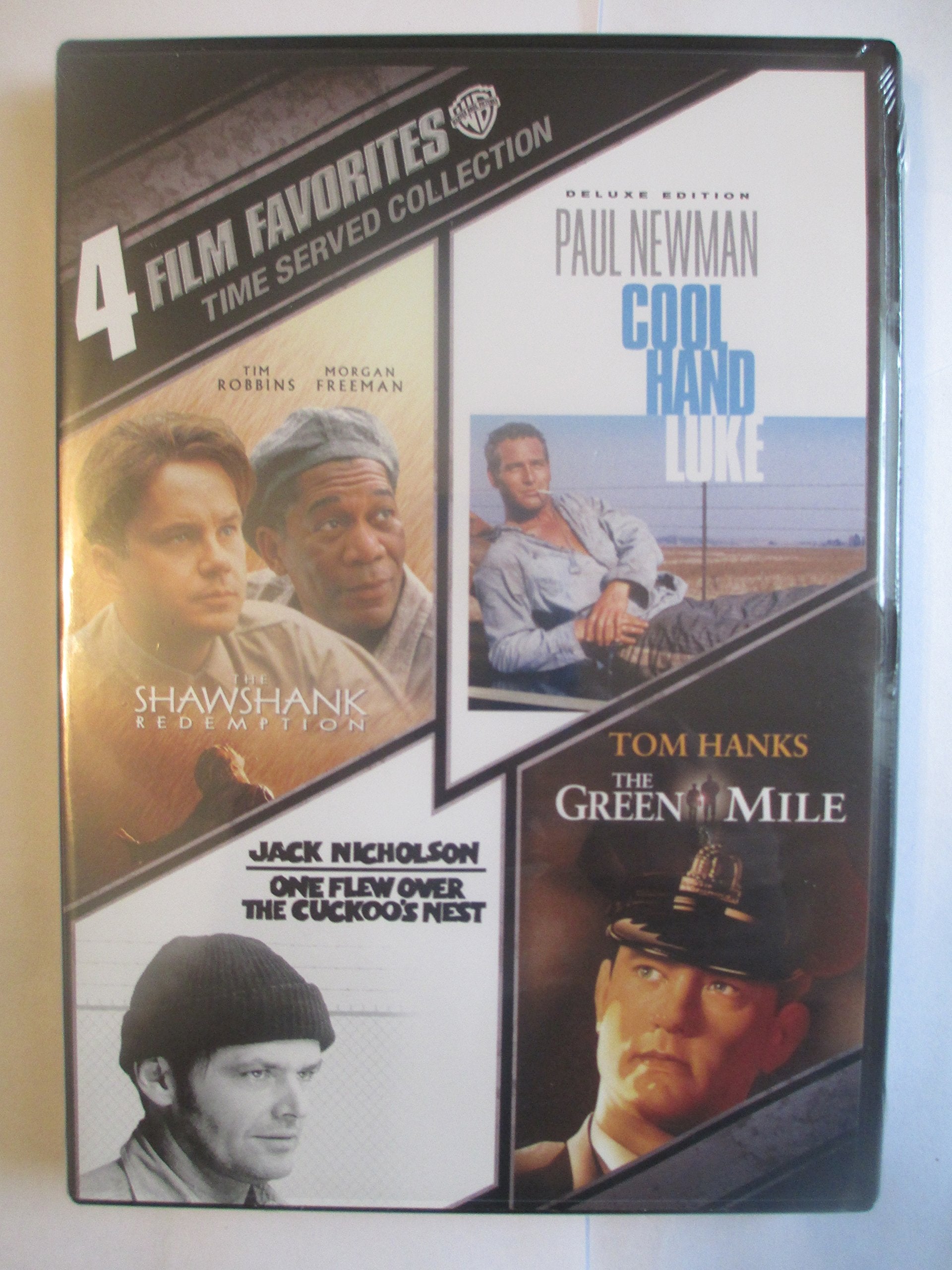 4 Film Favorites - Time Served Collection (Cool Hand Luke/The Shawshank Redemption/One Flew Over The Cuckoo's Nest/The Green Mile) (Dvd) 0883929346592