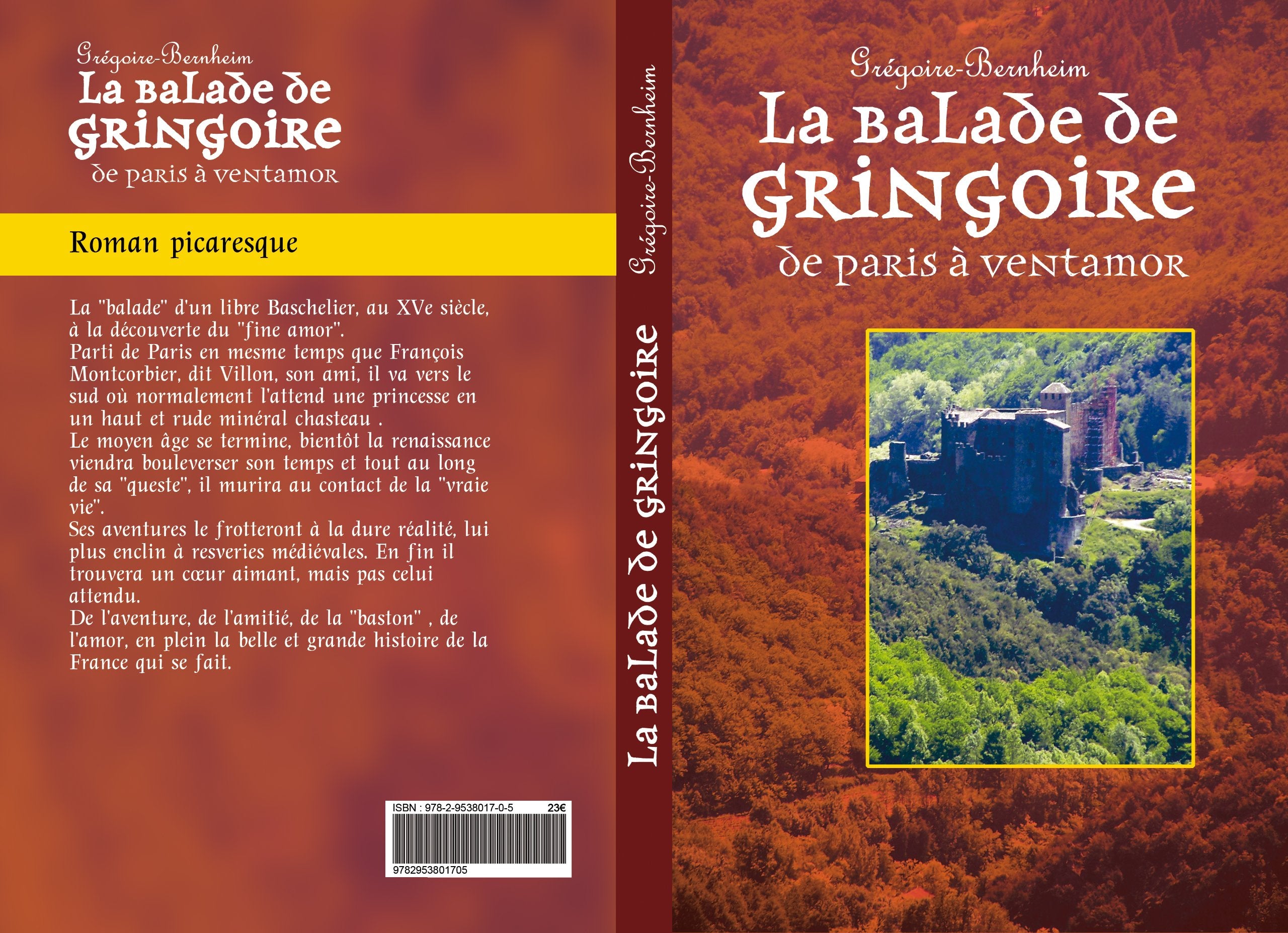 La balade de Gringoire "de Paris à Ventamor" 9782953801705