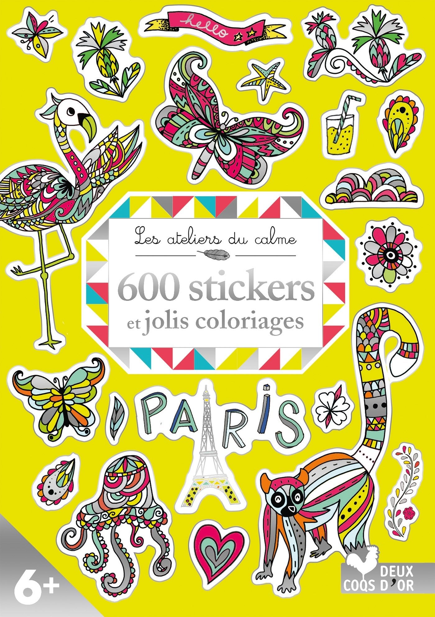 600 stickers et jolis coloriages 9782013239264