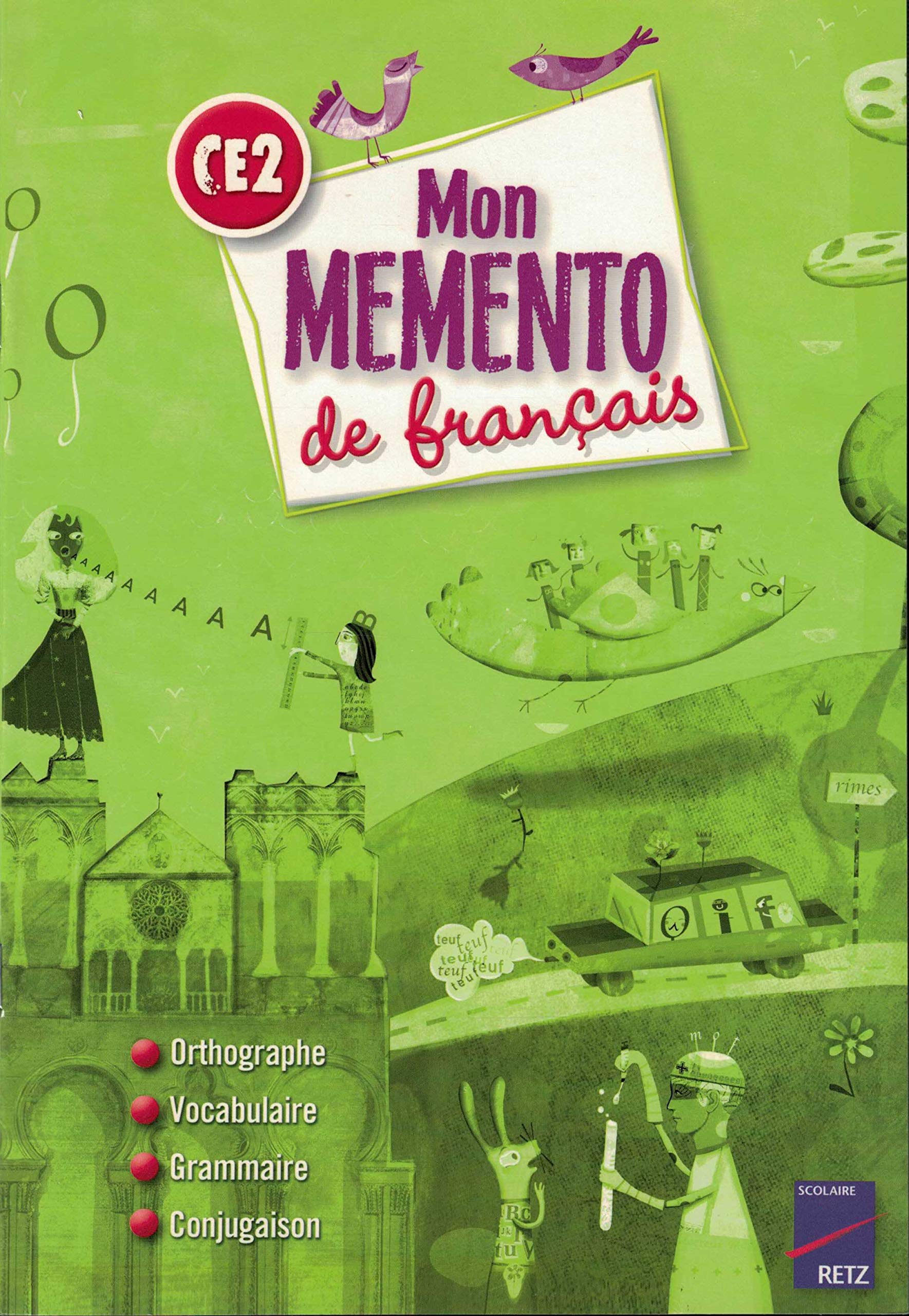 CE2 Mon mémento de français 9782725624112