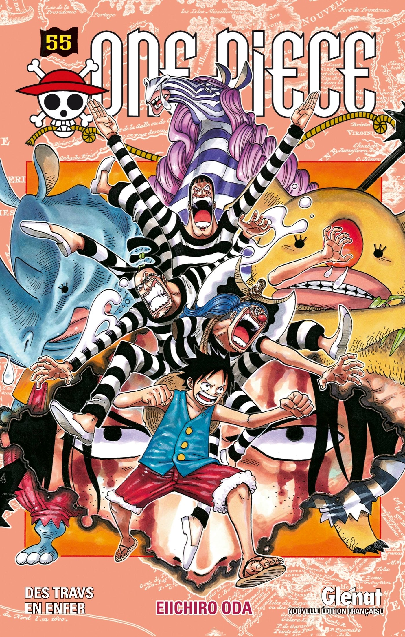 One Piece - Édition originale - Tome 55: Des travs en enfer 9782344001998