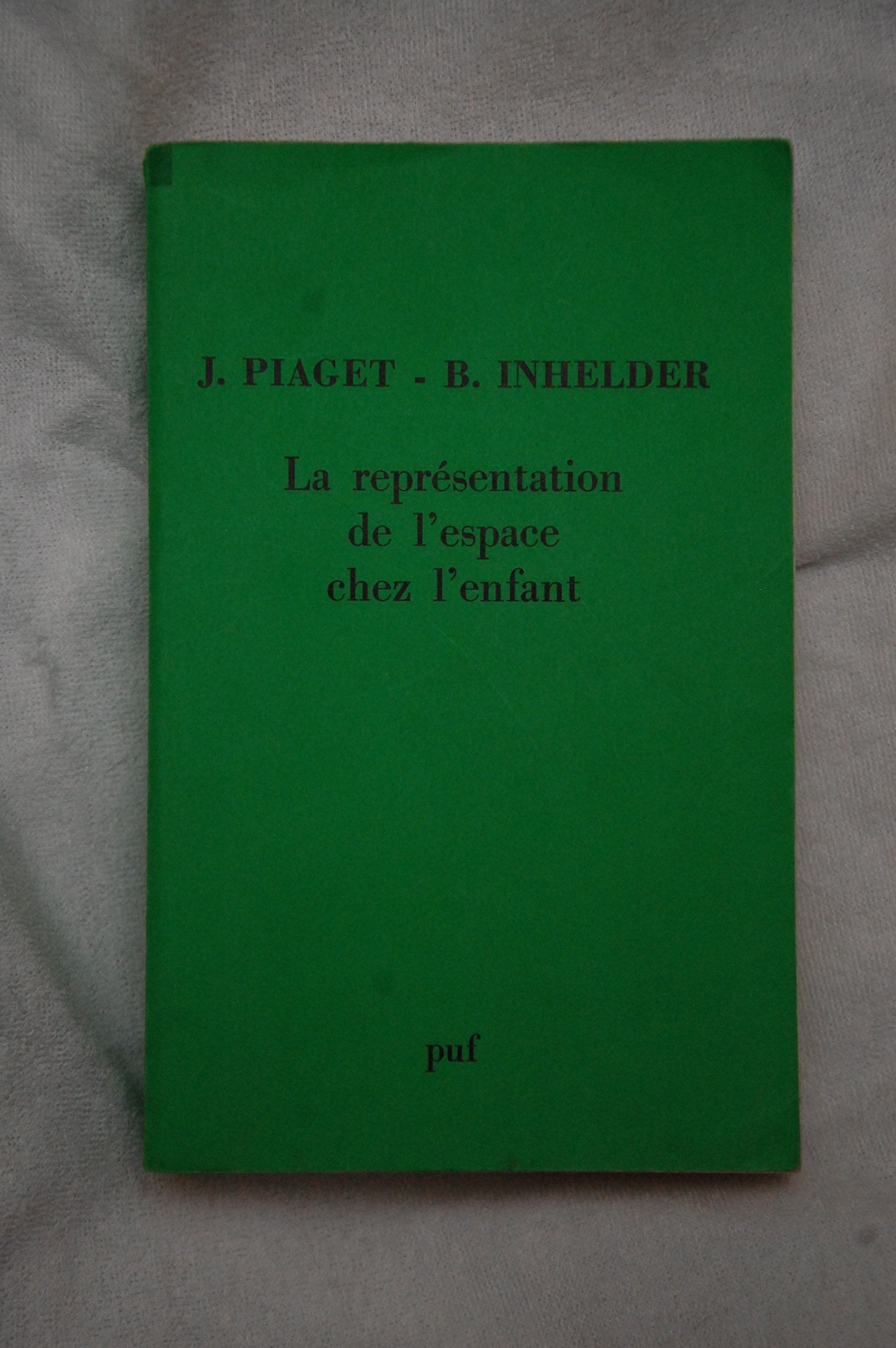 Representation espace chez l'enfant 9782130370178