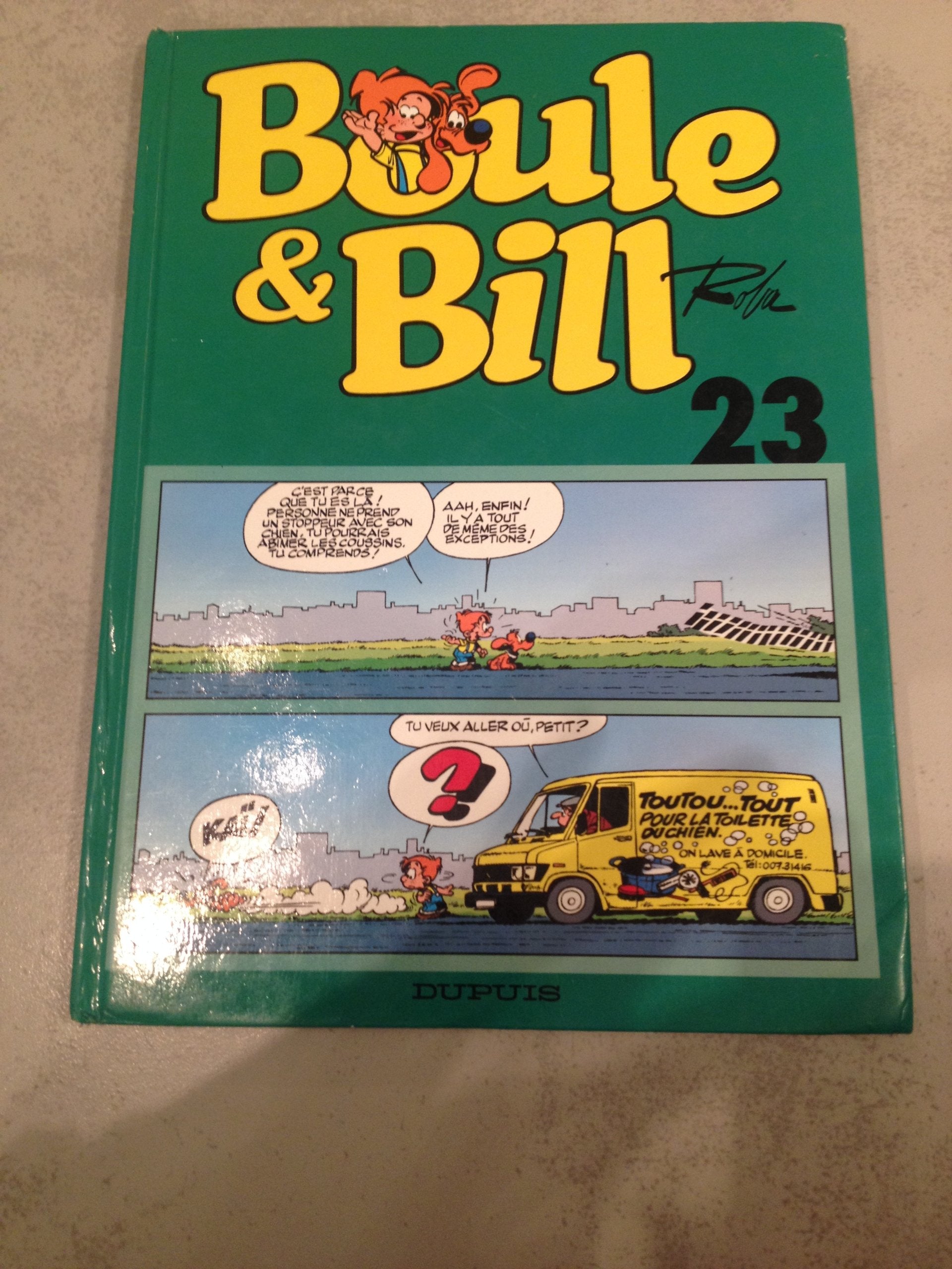 Boule & Bill Tome 23. Edition Speciale 40eme Anniversaire 9782800128436