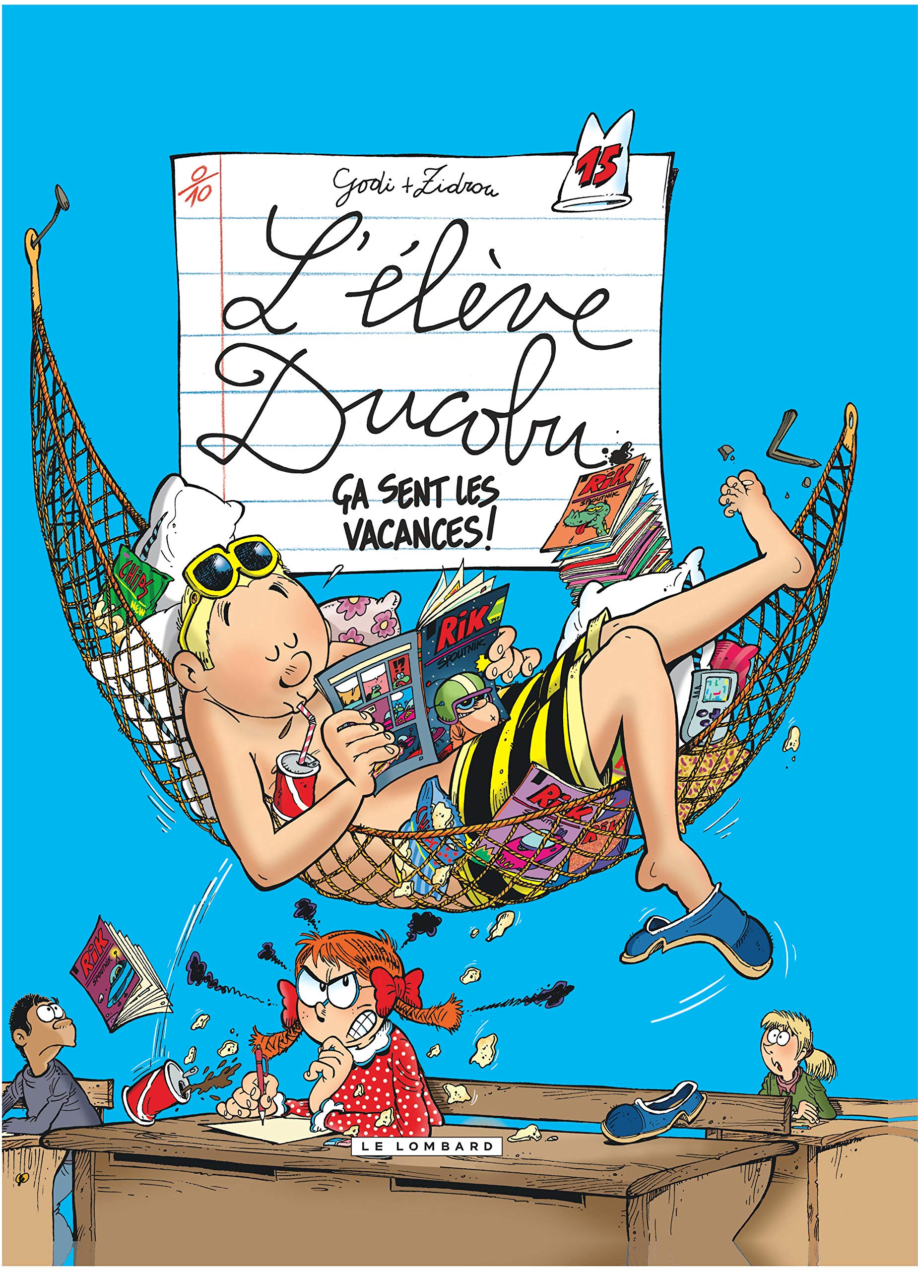 Ducobu - Tome 15 - Ca sent les vacances 9782803625543