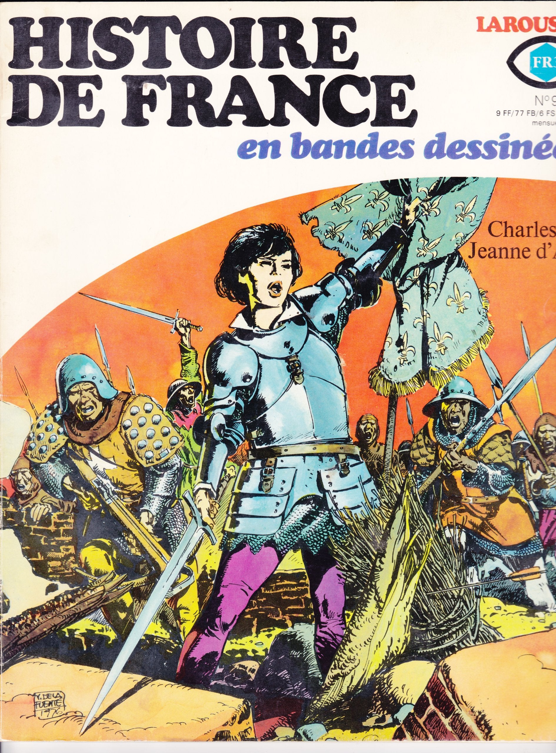 Histoire de France en bandes dessinées, n° 9 : Charles VI, Jeanne d'Arc 3665375106602