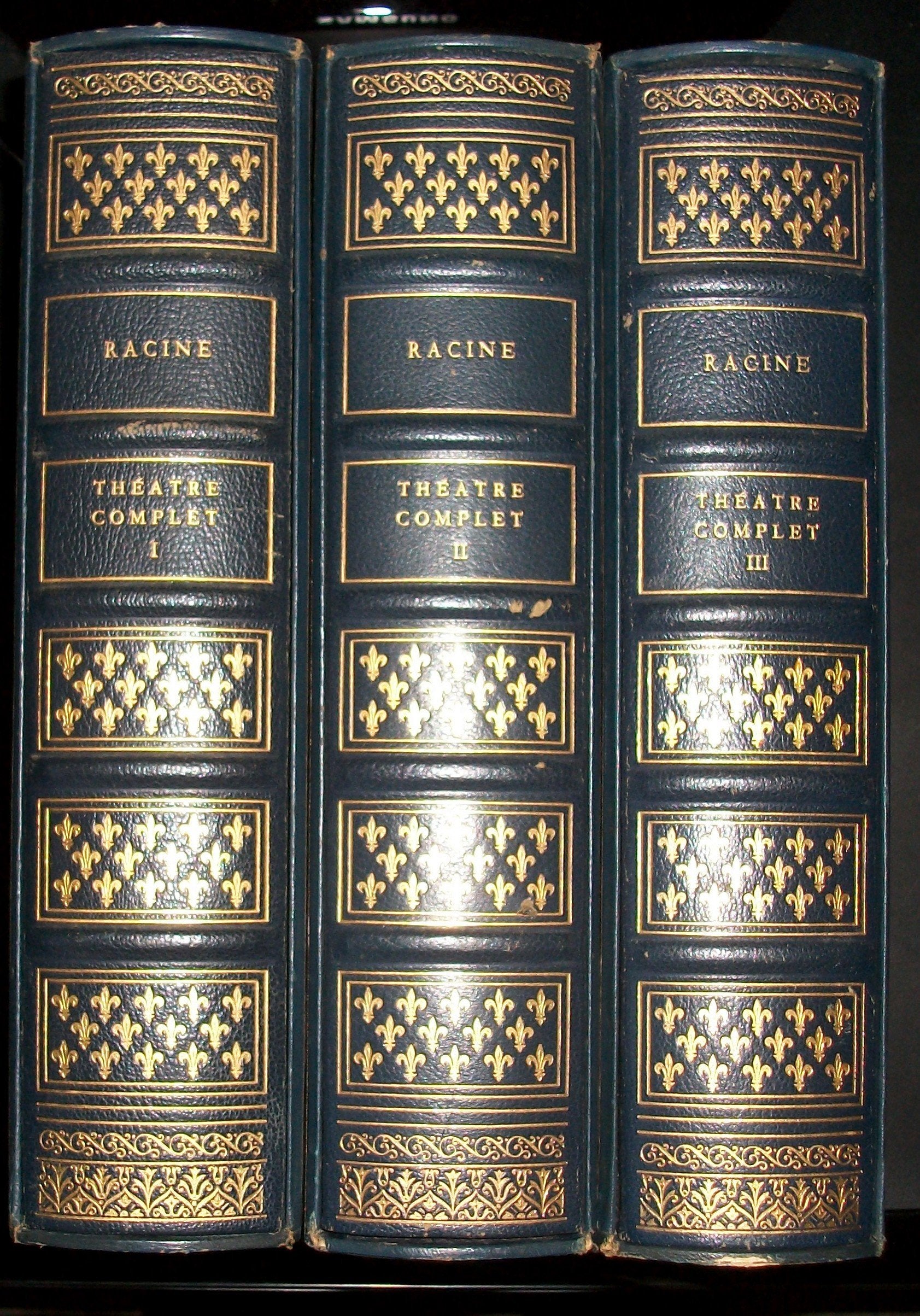 THEATRE COMPLET DE RACINE. TEXTES DE JEAN GIRAUDOUX, JEAN LOUIS BARRAULT, JACQUES de LACRETELLE (3vol) / MARIANO ANDREU
