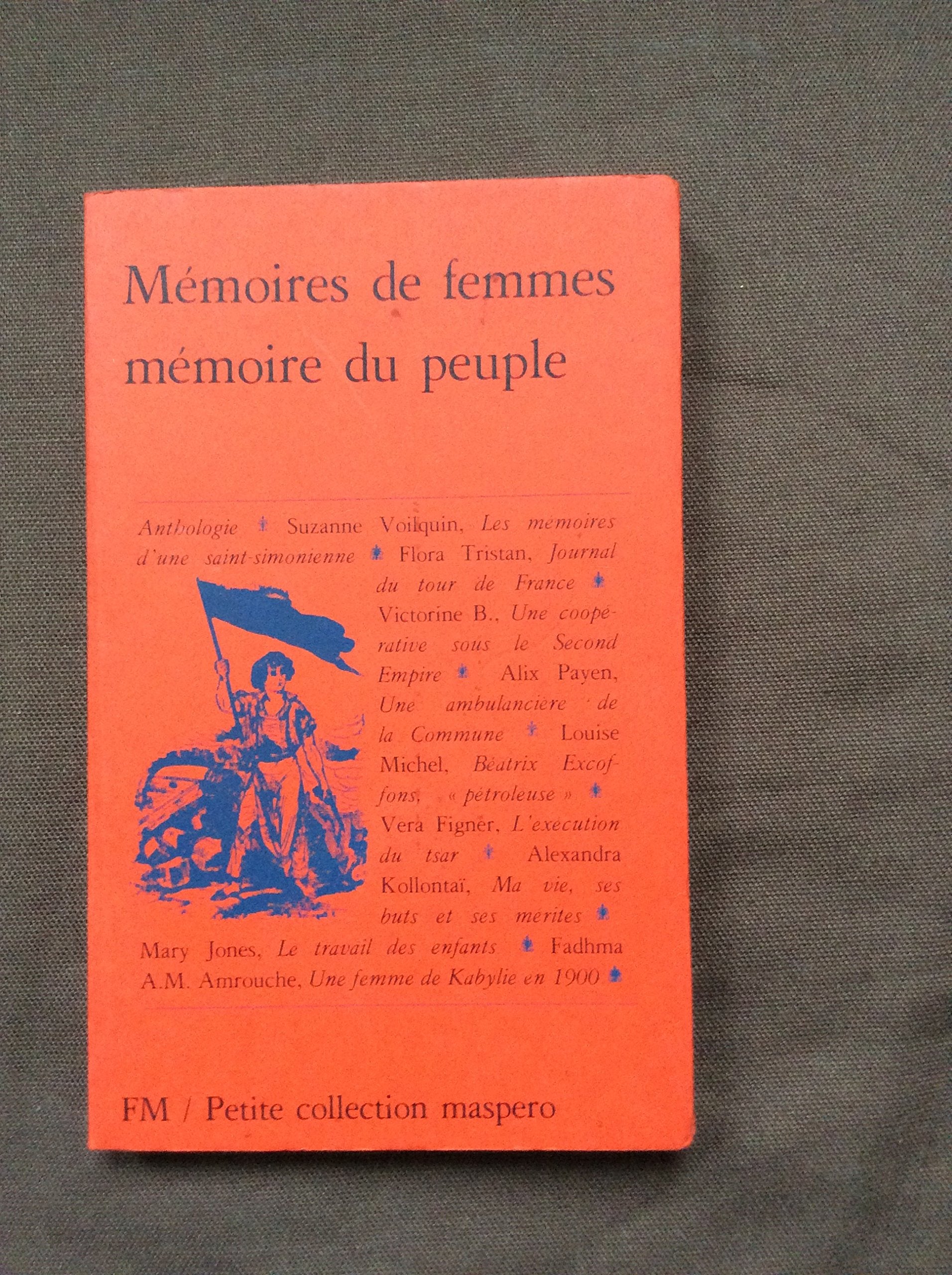 Memoires de femmes, mémoire du peuple : anthologie 9782707110220