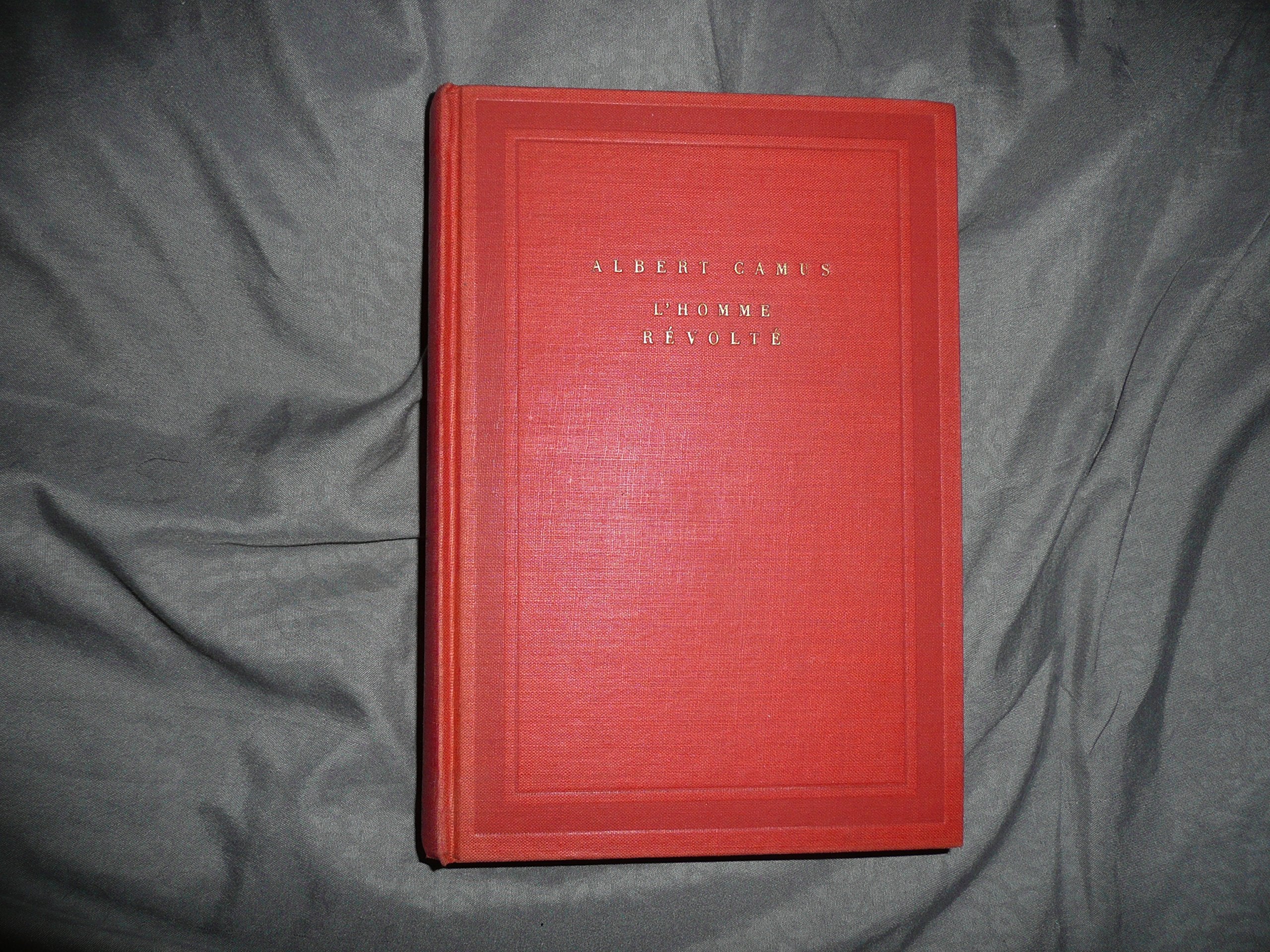 L'Homme revolté 9782070100989