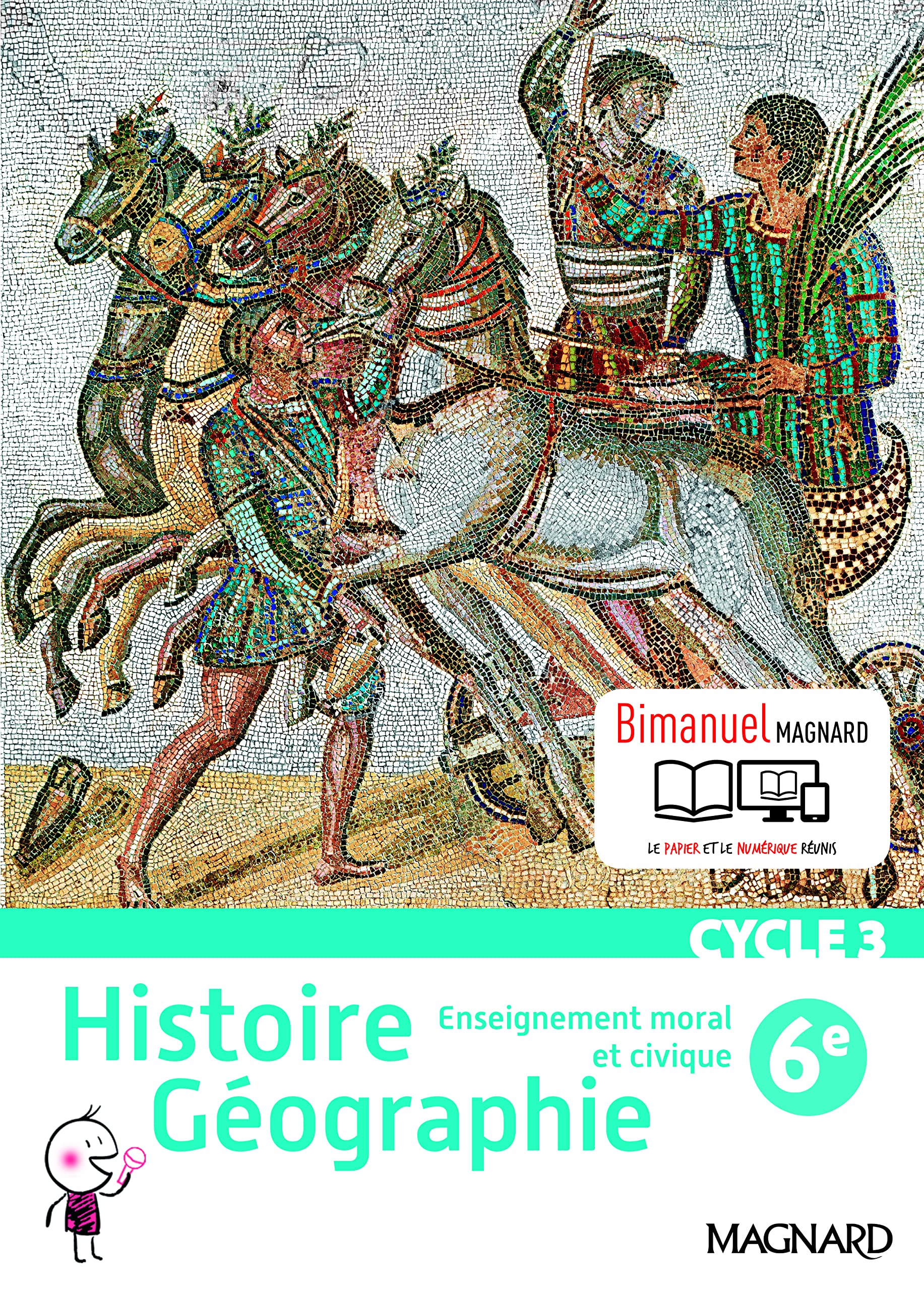 Histoire géographie, enseignement morale et civique 6e cycle 3 - Nouveau programme 2016 9782210105676
