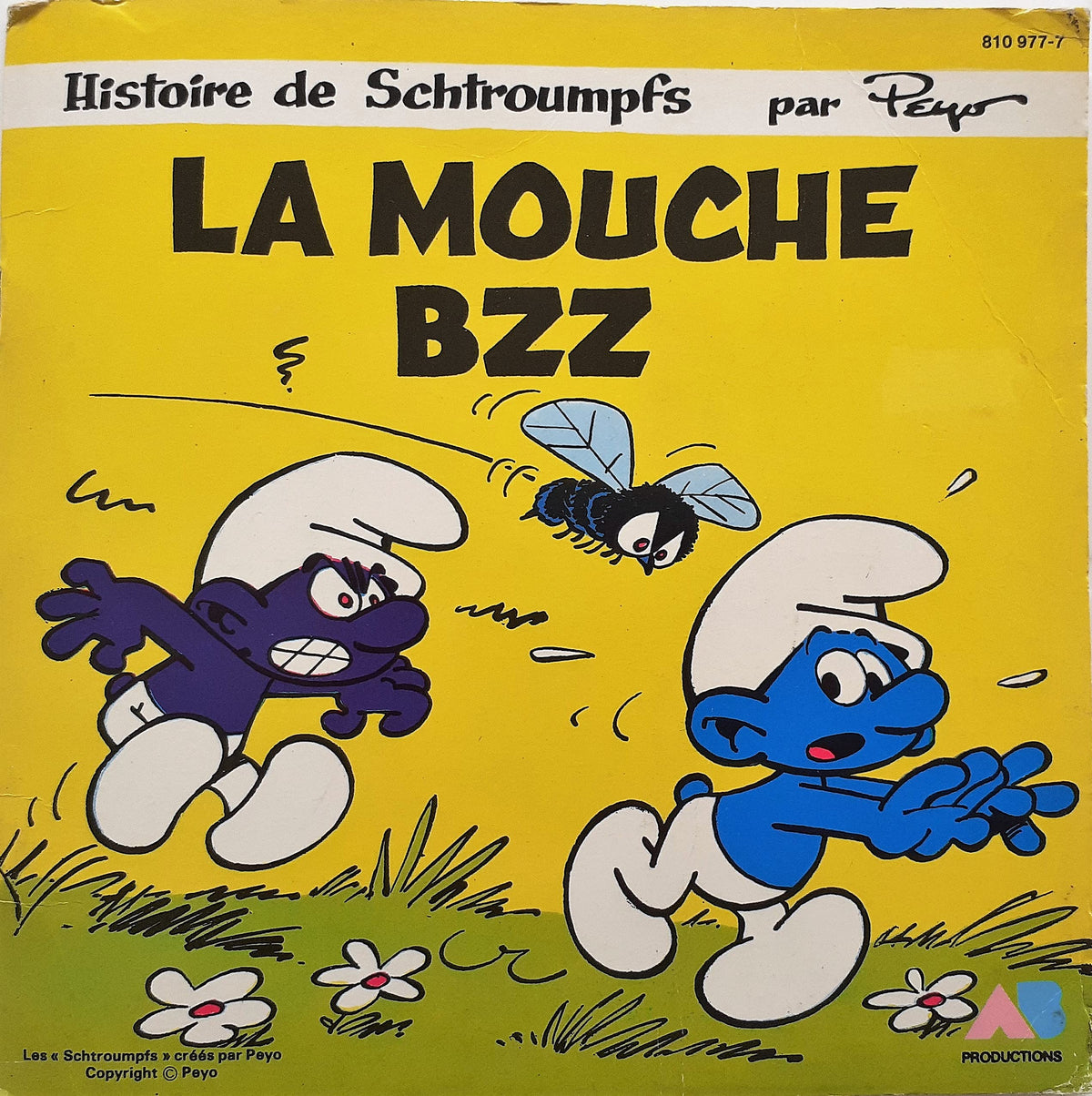 LIVRE-DISQUE LA MOUCHE BZZ