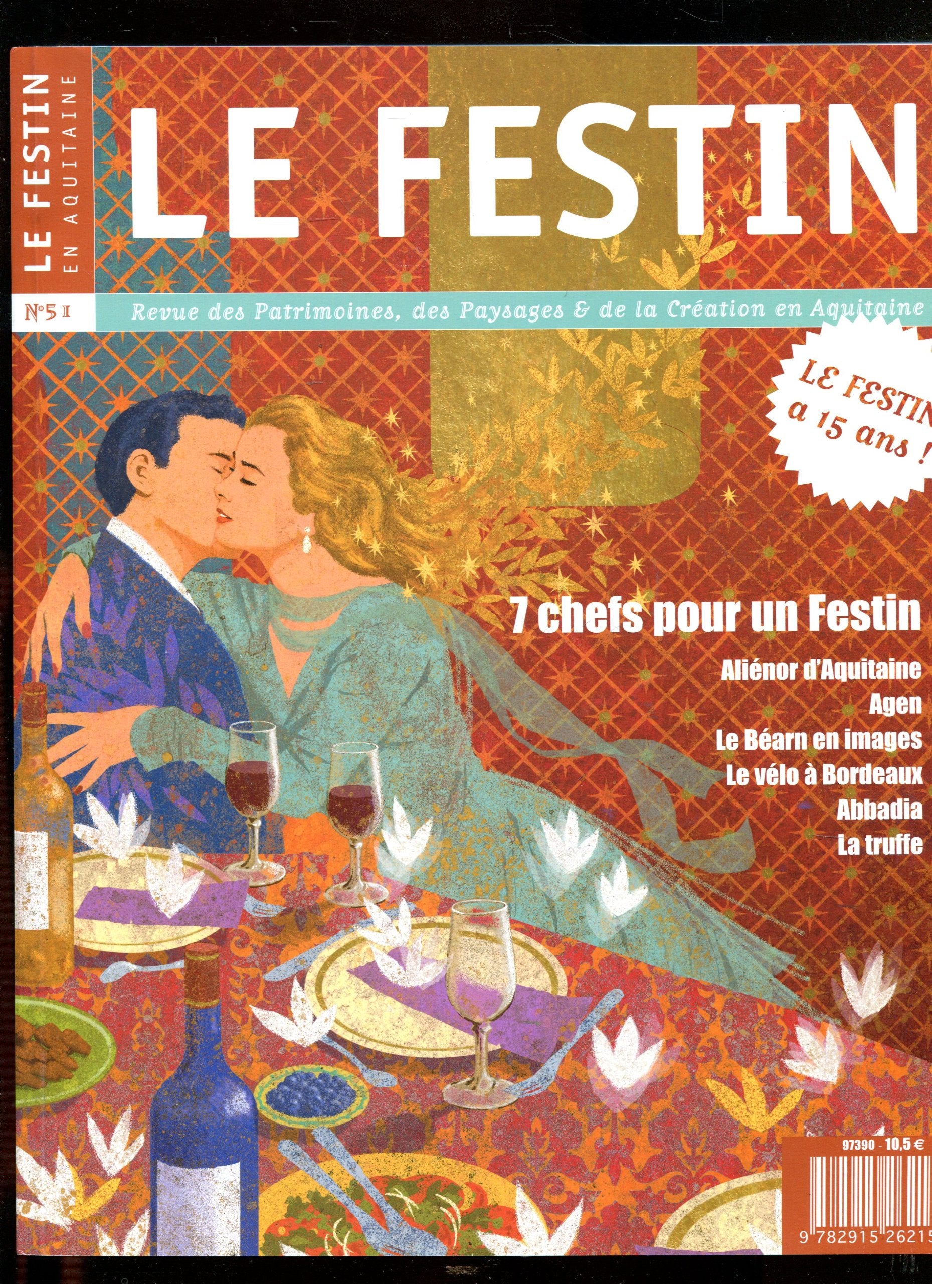 Le Festin, N° 51 Automne 2004 : 7 chefs pour un Festin 9782915262155