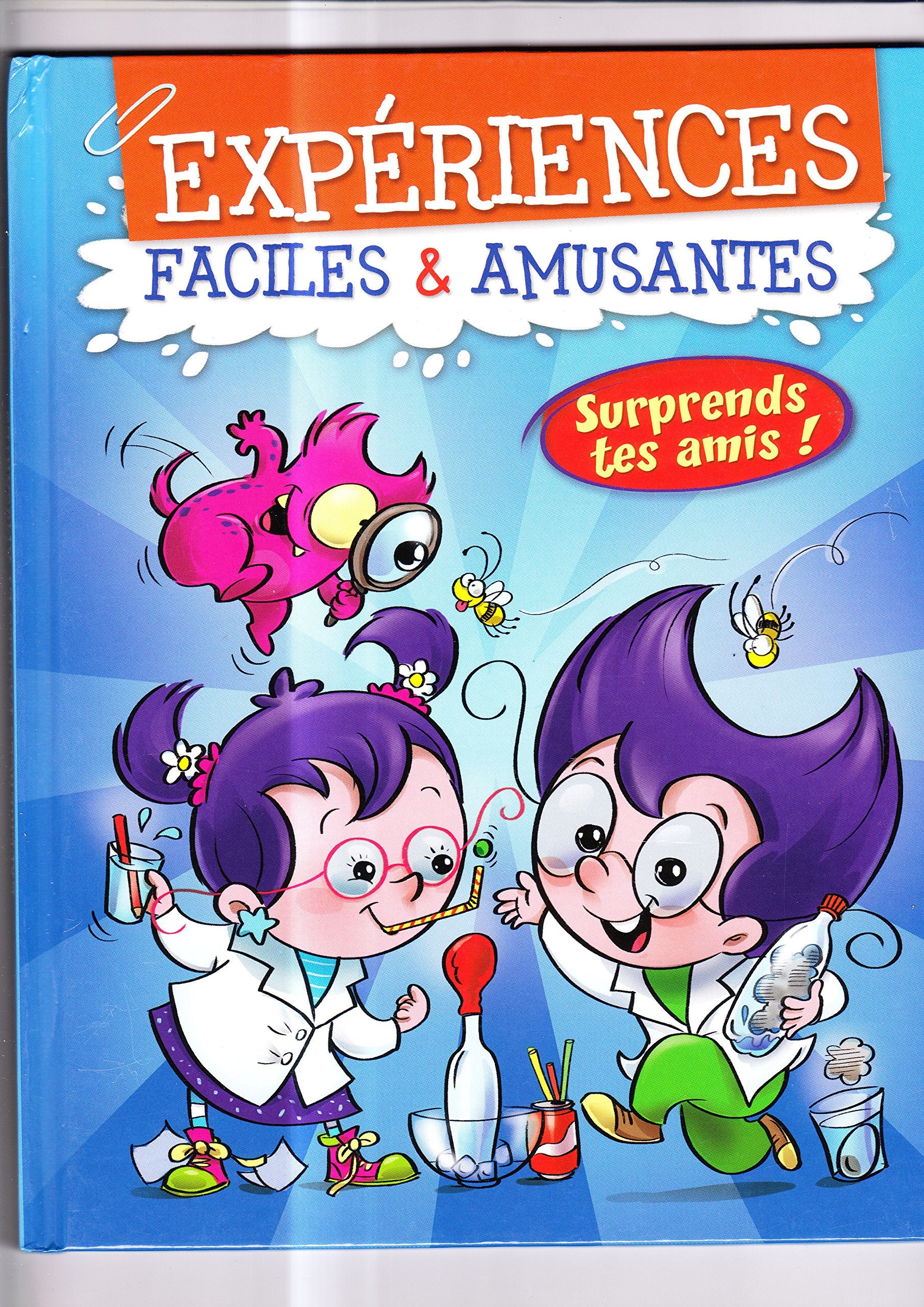 Expériences Faciles - blauwe cover 9789461982162