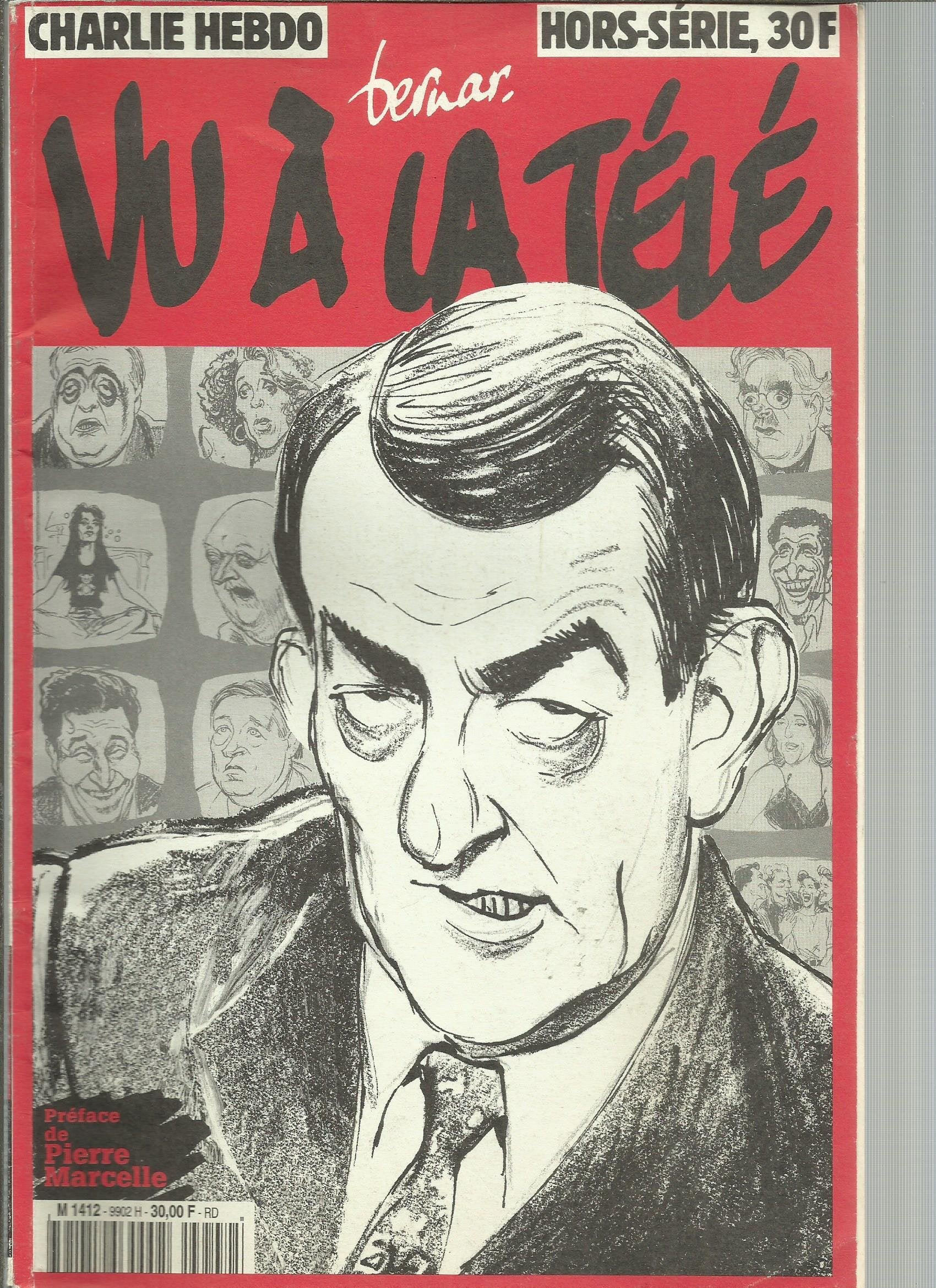 Charlie Hebdo hors série N° 8 - Vu à la télé - Préface de Pierre Marcelle