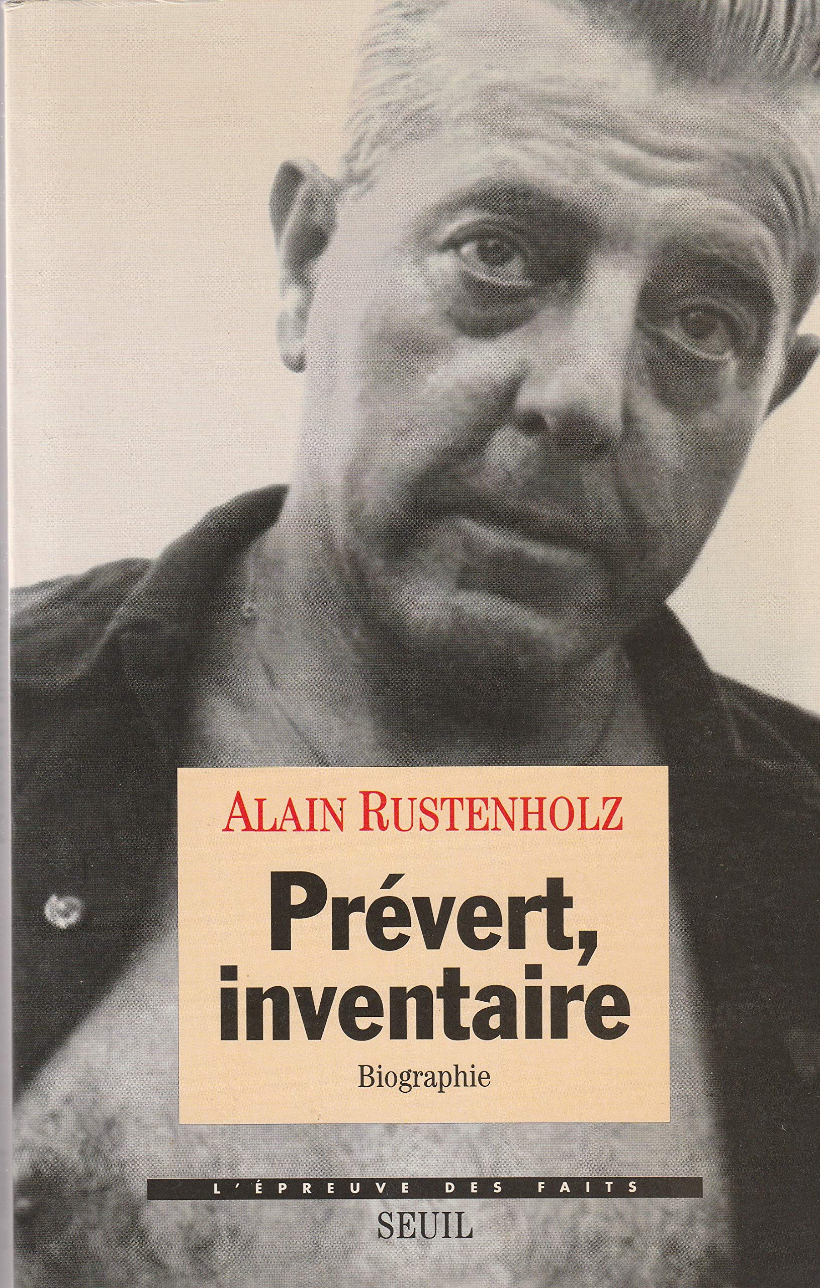 Prévert, inventaire. Biographie 9782020208031