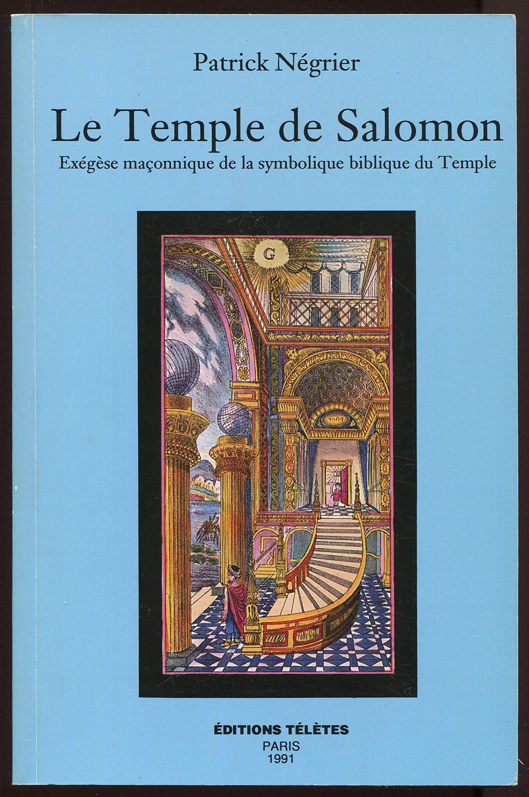 Le temple de salomon 9782906031272