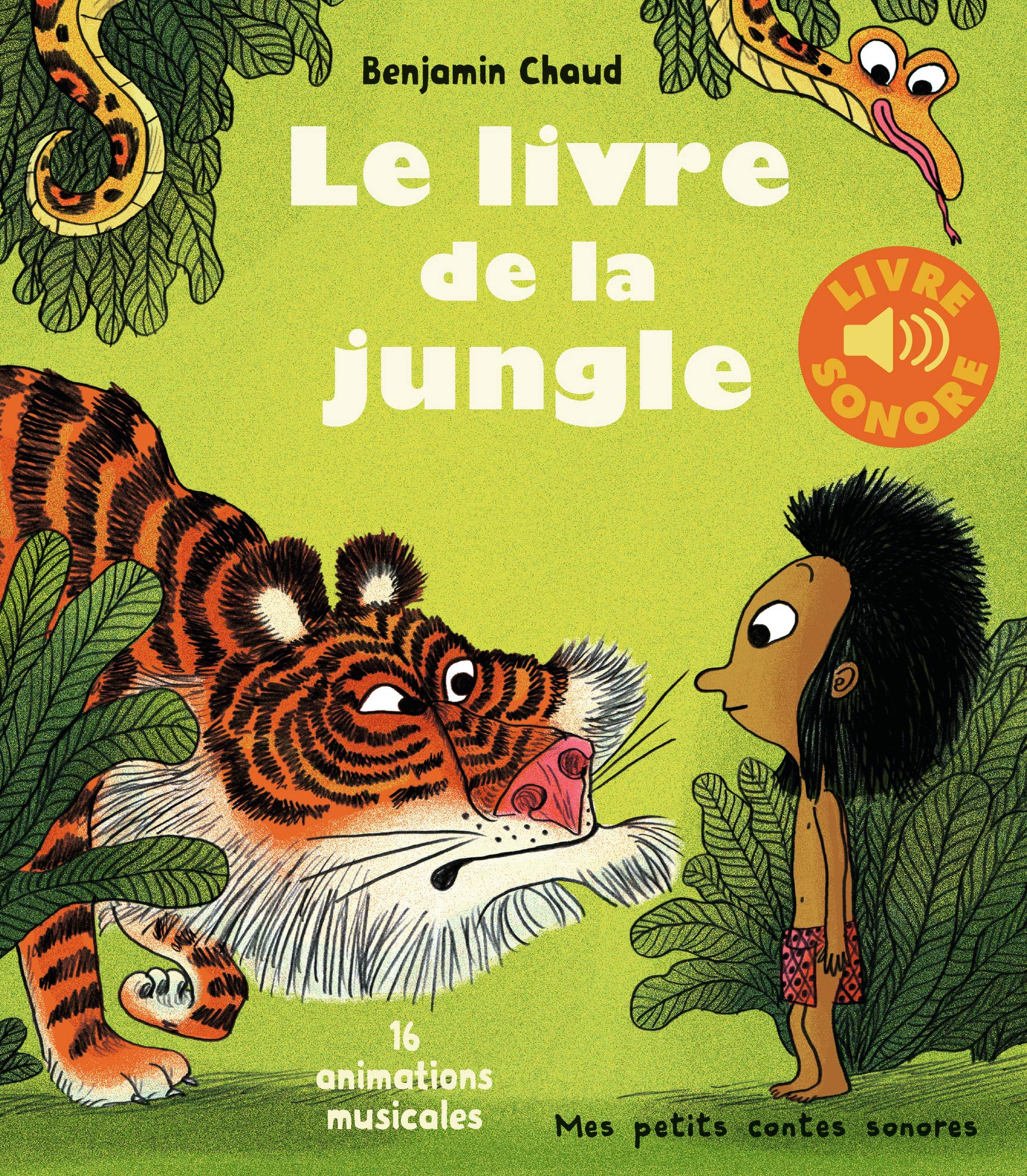 Le livre de la jungle - Mes petits contes sonores - Dès 3 ans 9782075121187
